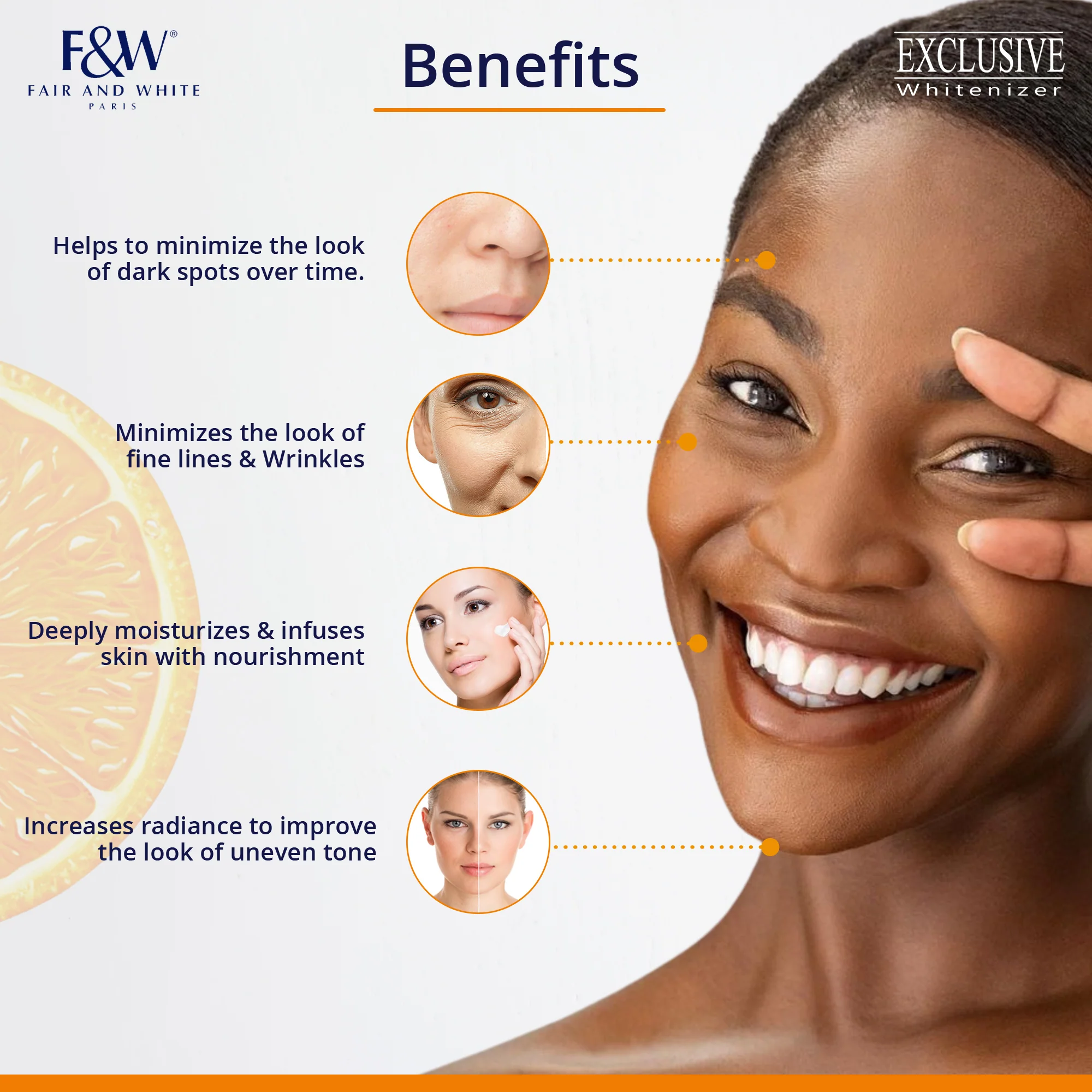 Exclusive Brightening Gel Cream With Vitamin C 30ml - Image 4
