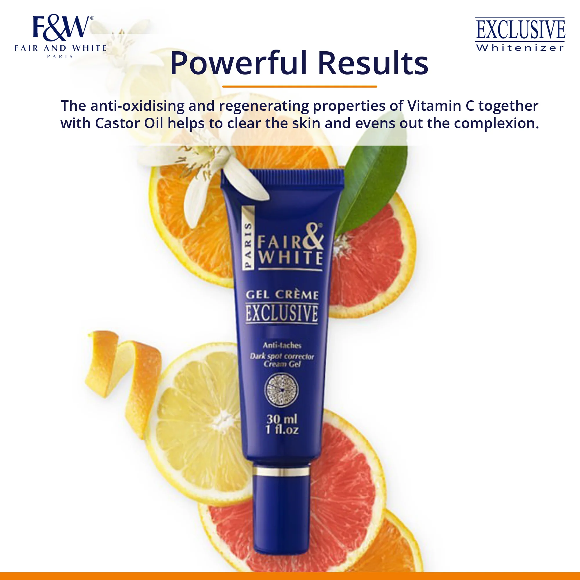 Exclusive Brightening Gel Cream With Vitamin C 30ml - Image 5