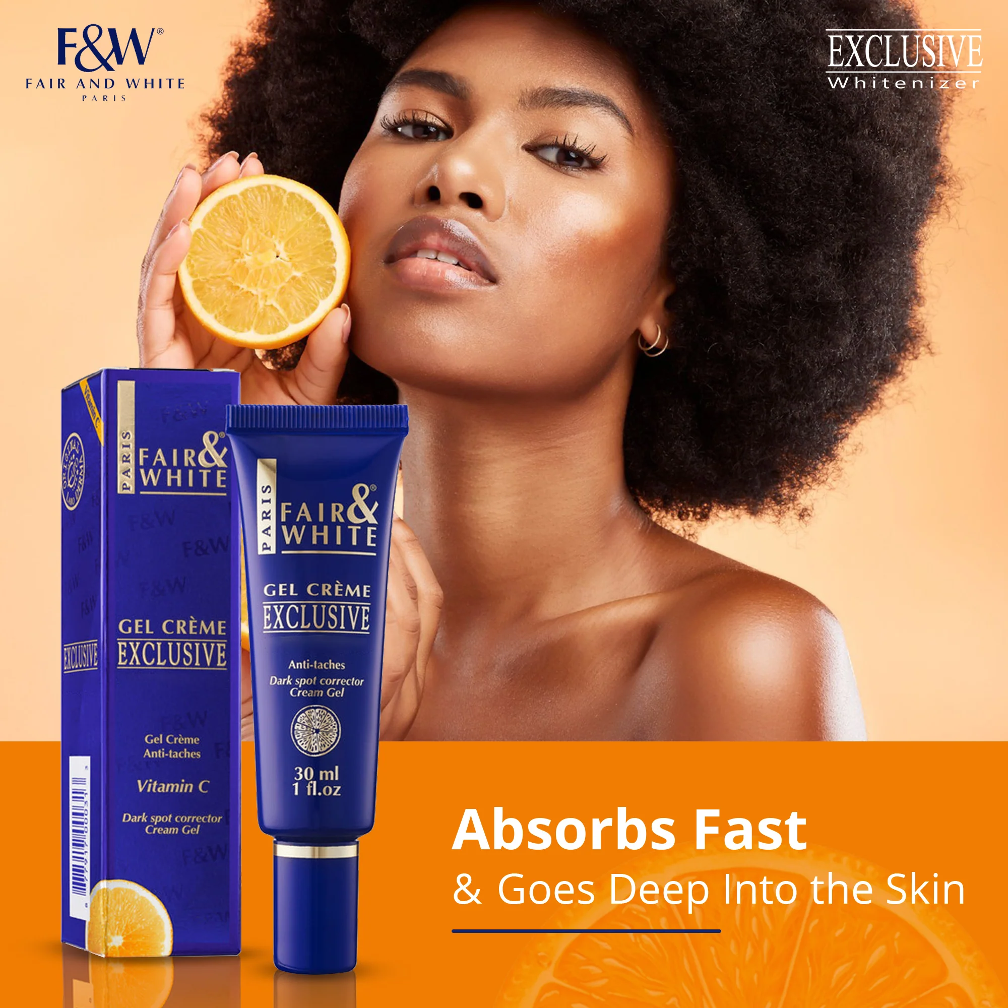 Exclusive Brightening Gel Cream With Vitamin C 30ml - Image 6