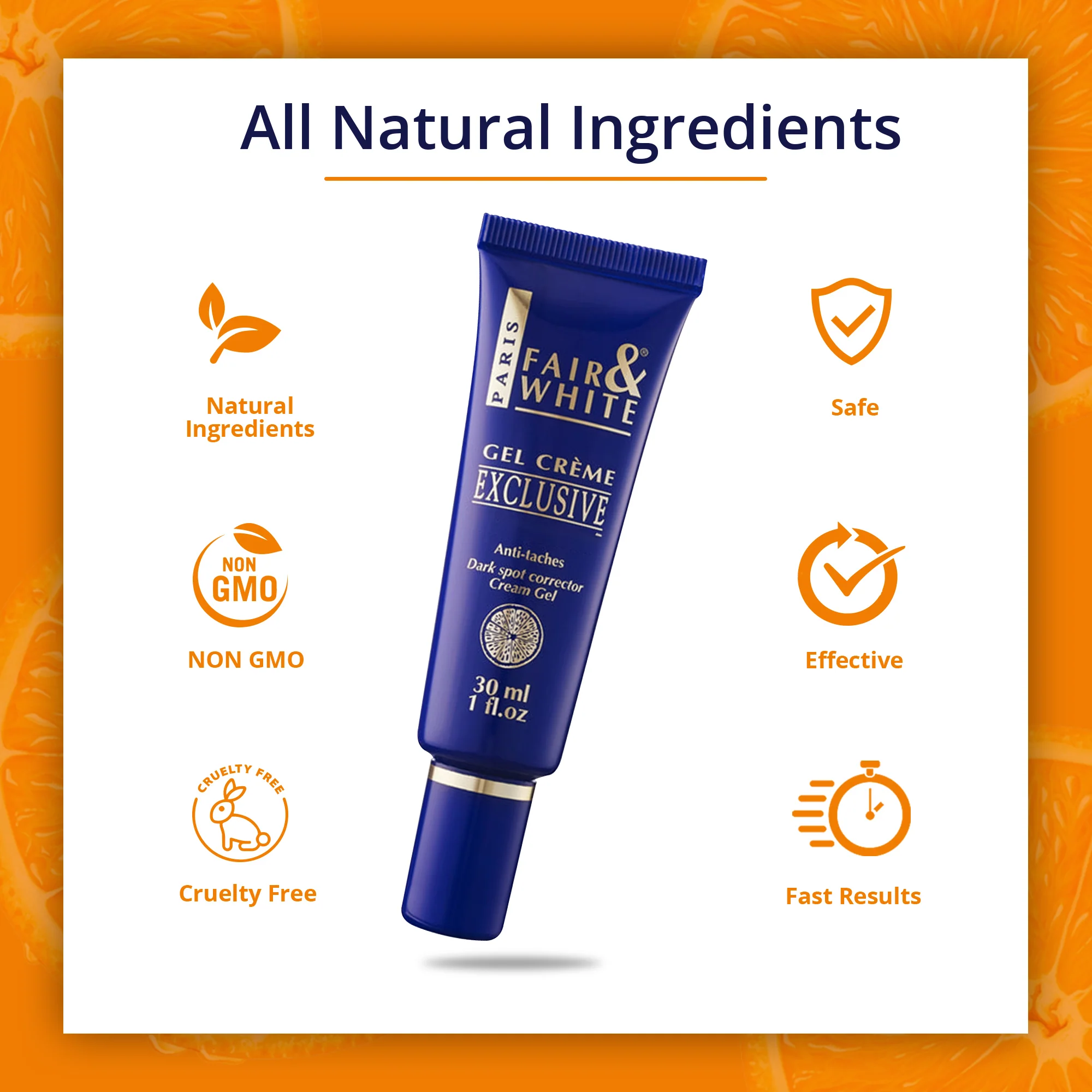 Exclusive Brightening Gel Cream With Vitamin C 30ml - Image 8