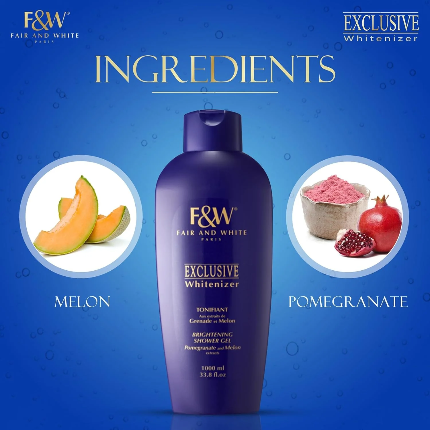 Exclusive Brightening Shower Gel 1000ml - Image 5