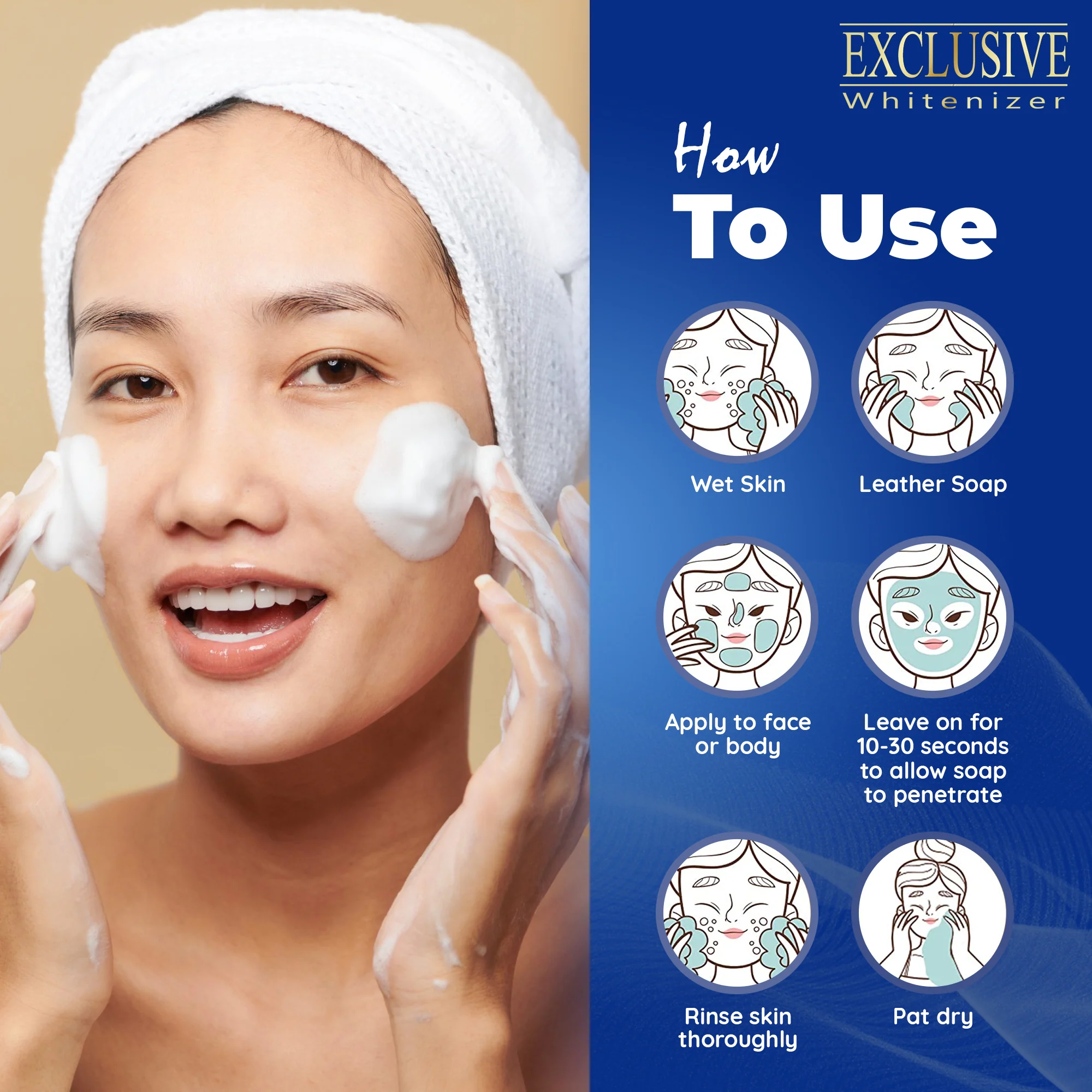Exclusive Exfoliating Soap 200g - Image 4