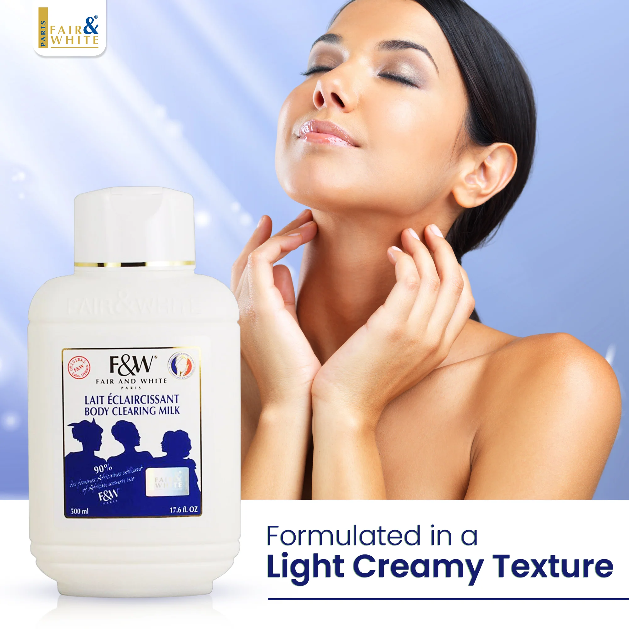 Fair and White Original Body Clearing Milk 500ml - Image 4