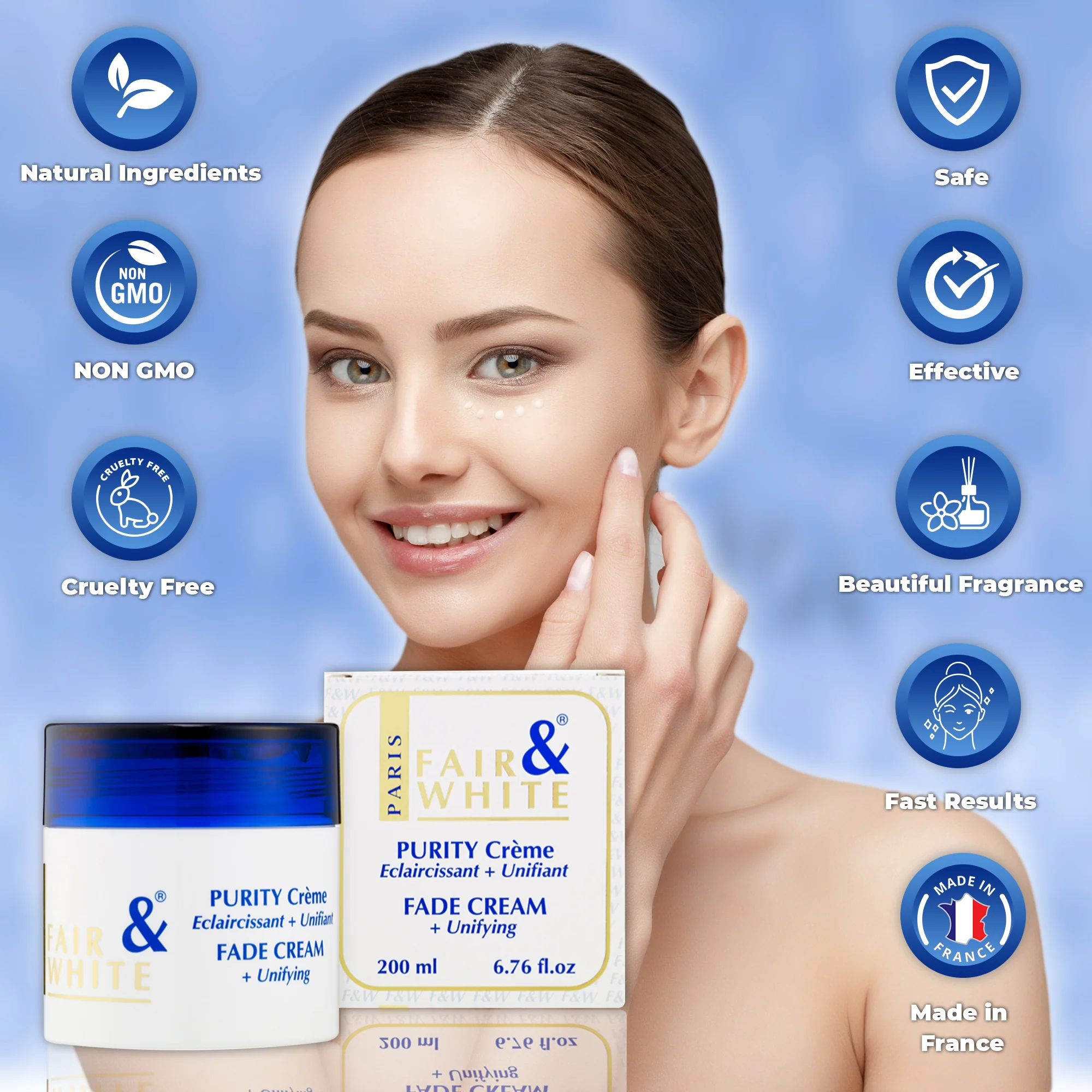 Fair and White Original Purity-Fade Cream 200ml - Image 5
