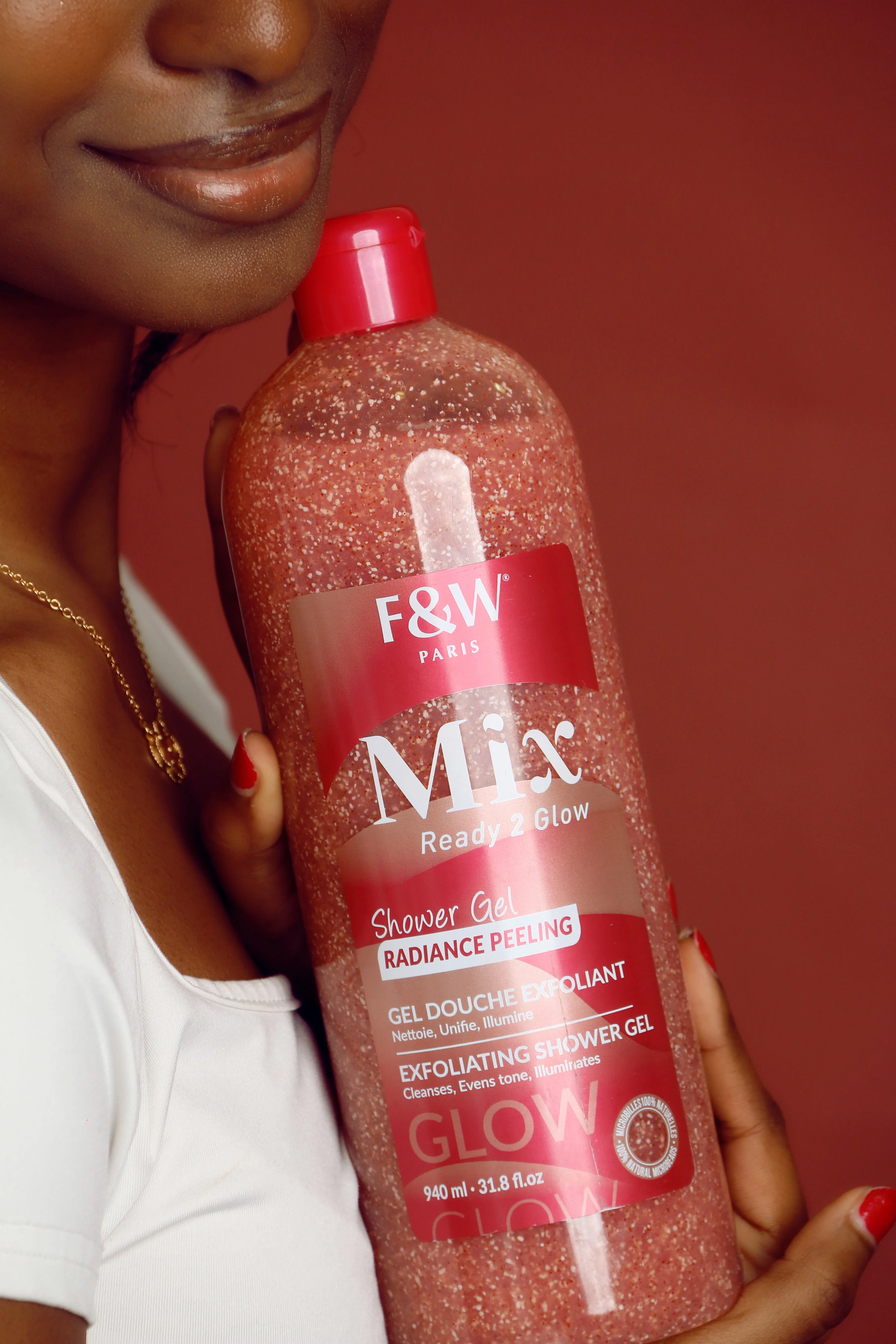 Mix Exfoliating Shower Gel 940ml - Image 4