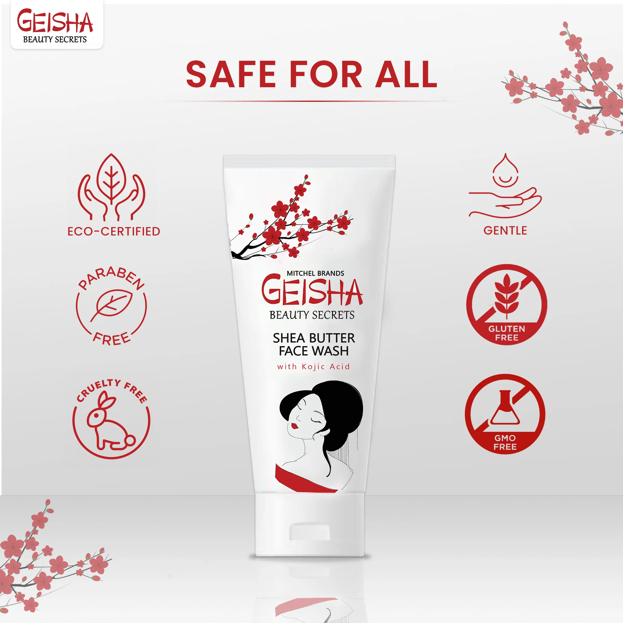 Geisha Kojic Acid Face Wash 118ml - Image 7