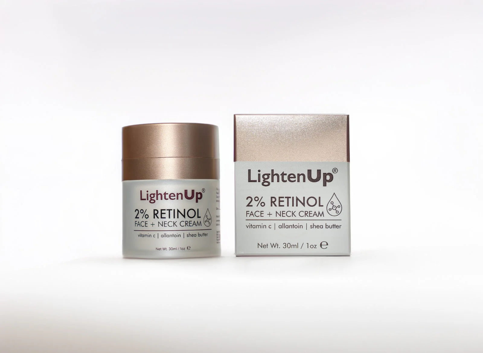 LightenUp Anti-Aging 2% Retinol Face And Neck Cream 30ml / 1 fl oz - Image 5
