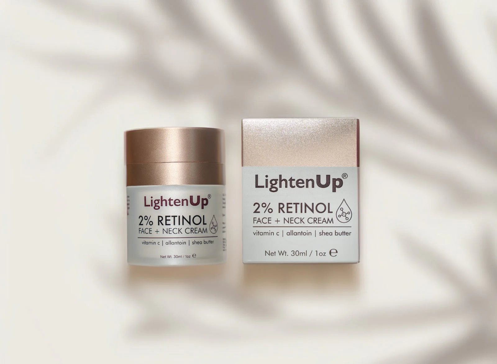 LightenUp Anti-Aging 2% Retinol Face And Neck Cream 30ml / 1 fl oz - Image 6