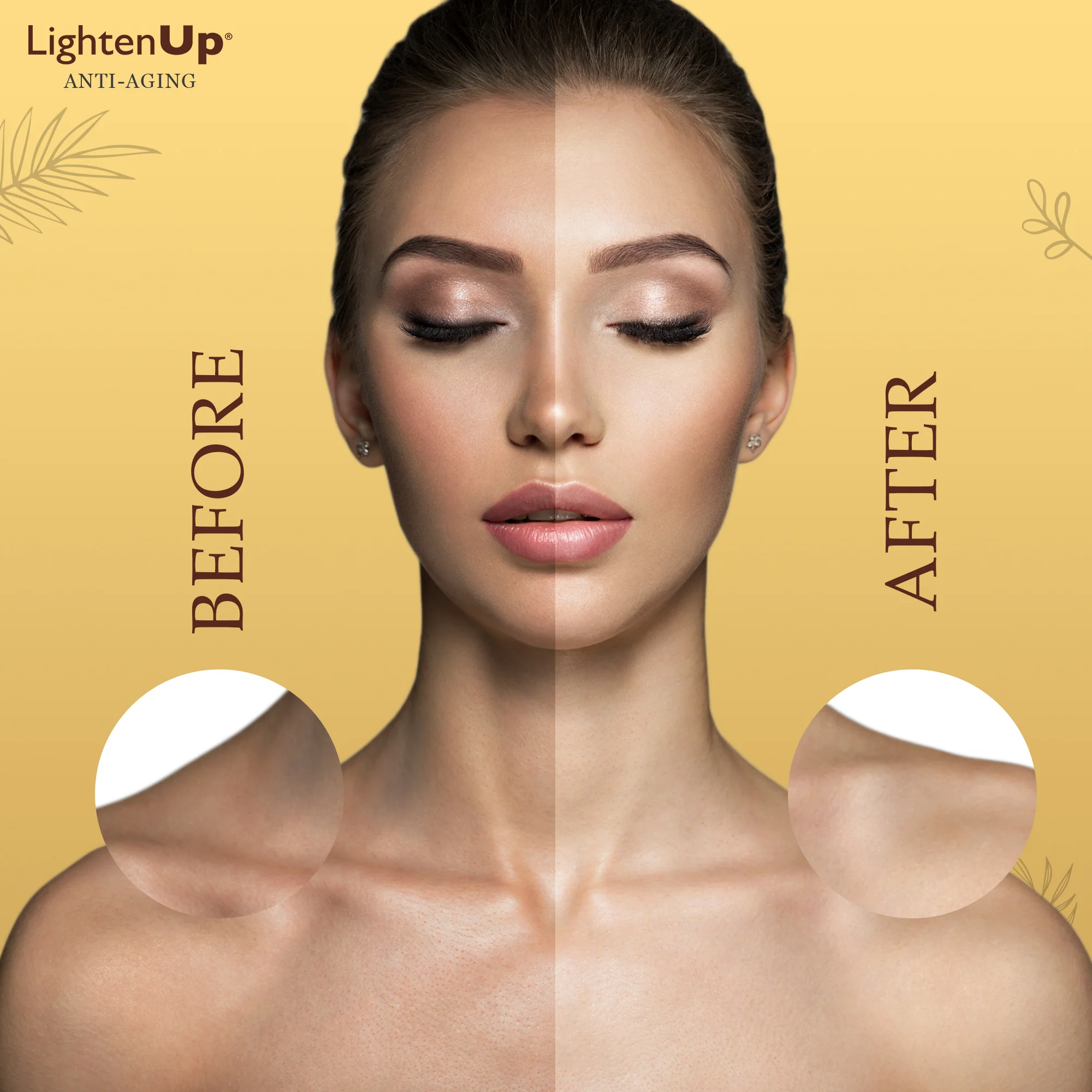 LightenUp Anti-Aging Brightening Body Lotion 400ml / 13.5 fl oz - Image 7