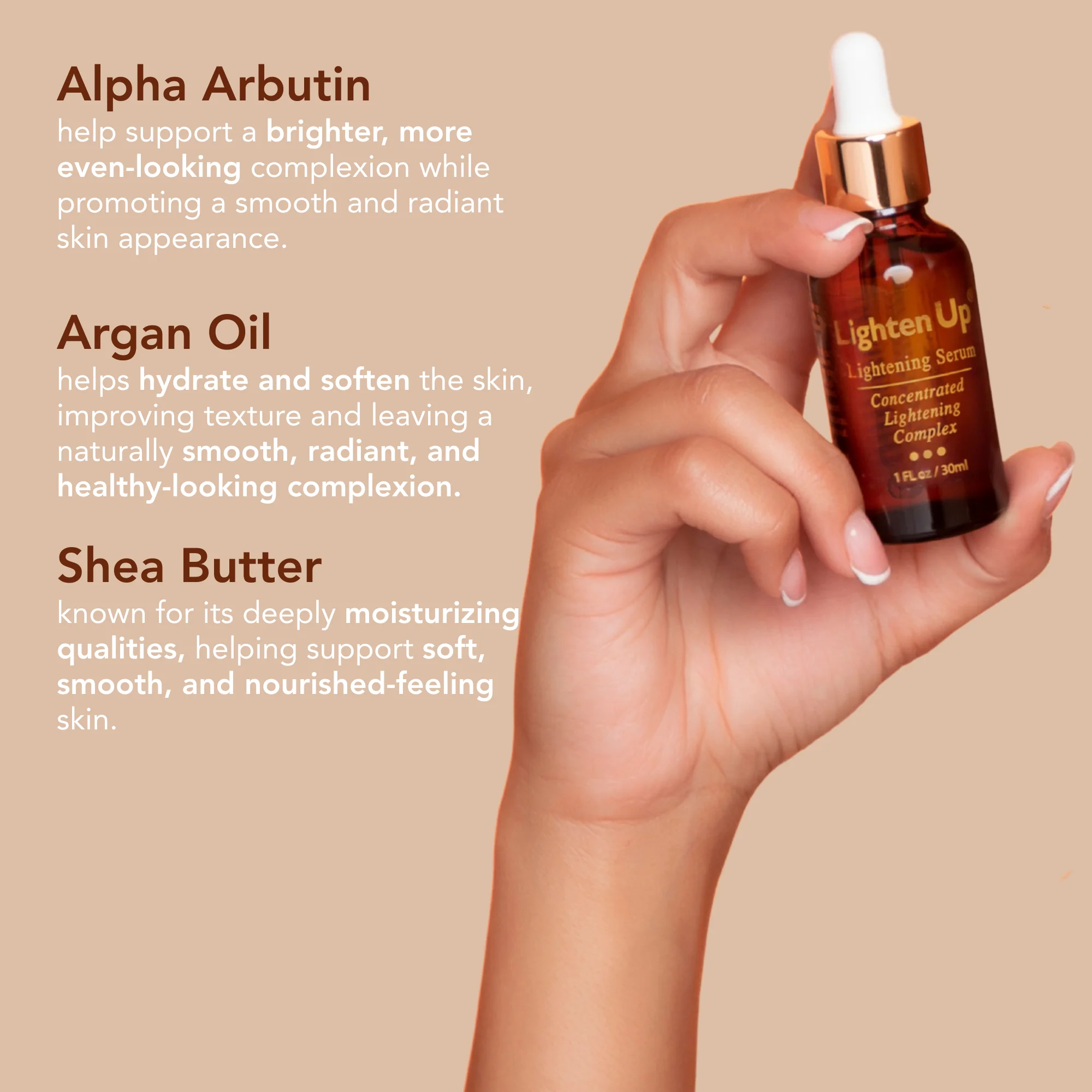 LightenUp Anti-Aging Brightening Serum 30ml / 1 fl oz - Image 5