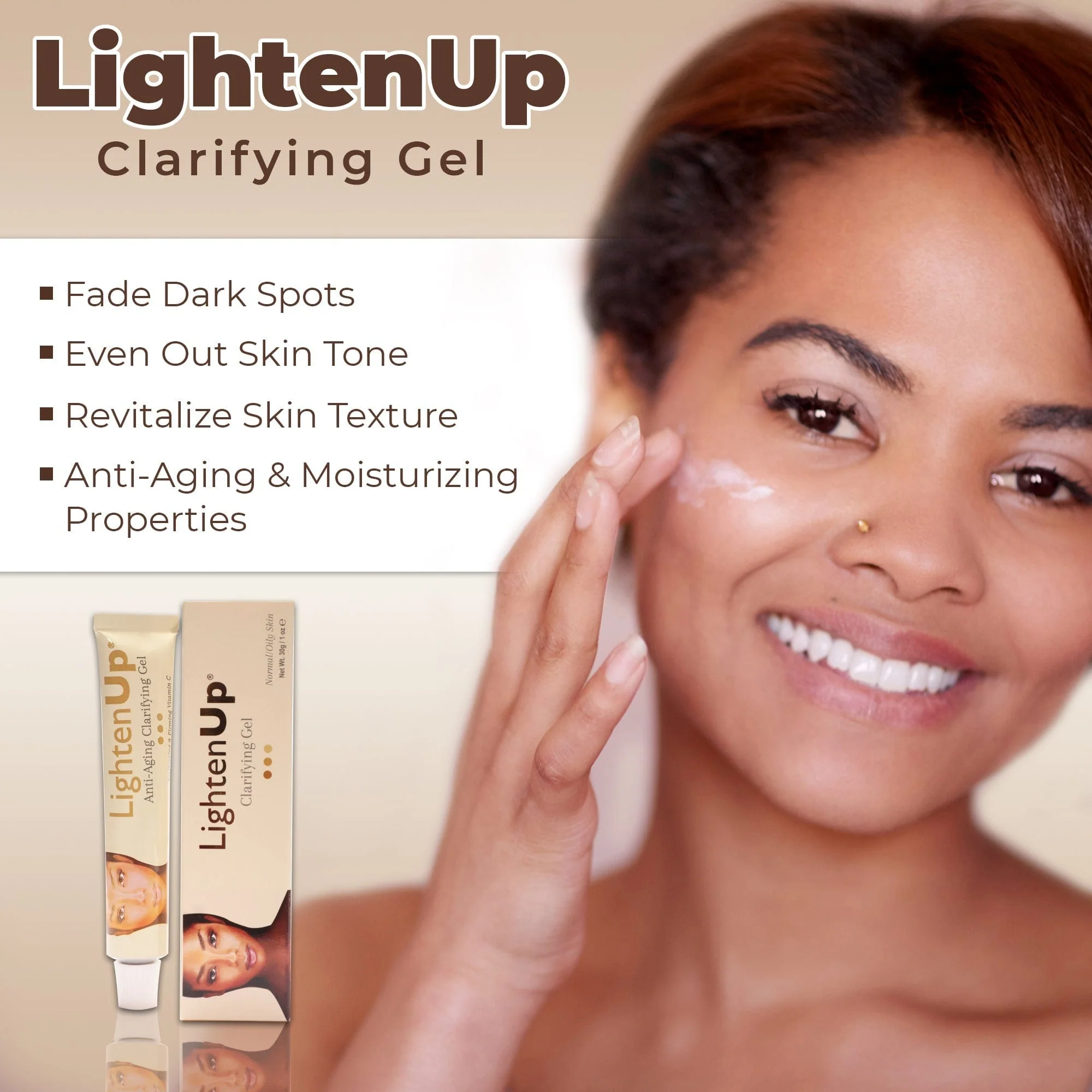 LightenUp Anti-Aging Clarifying Gel 30g / 1 fl oz - Image 4