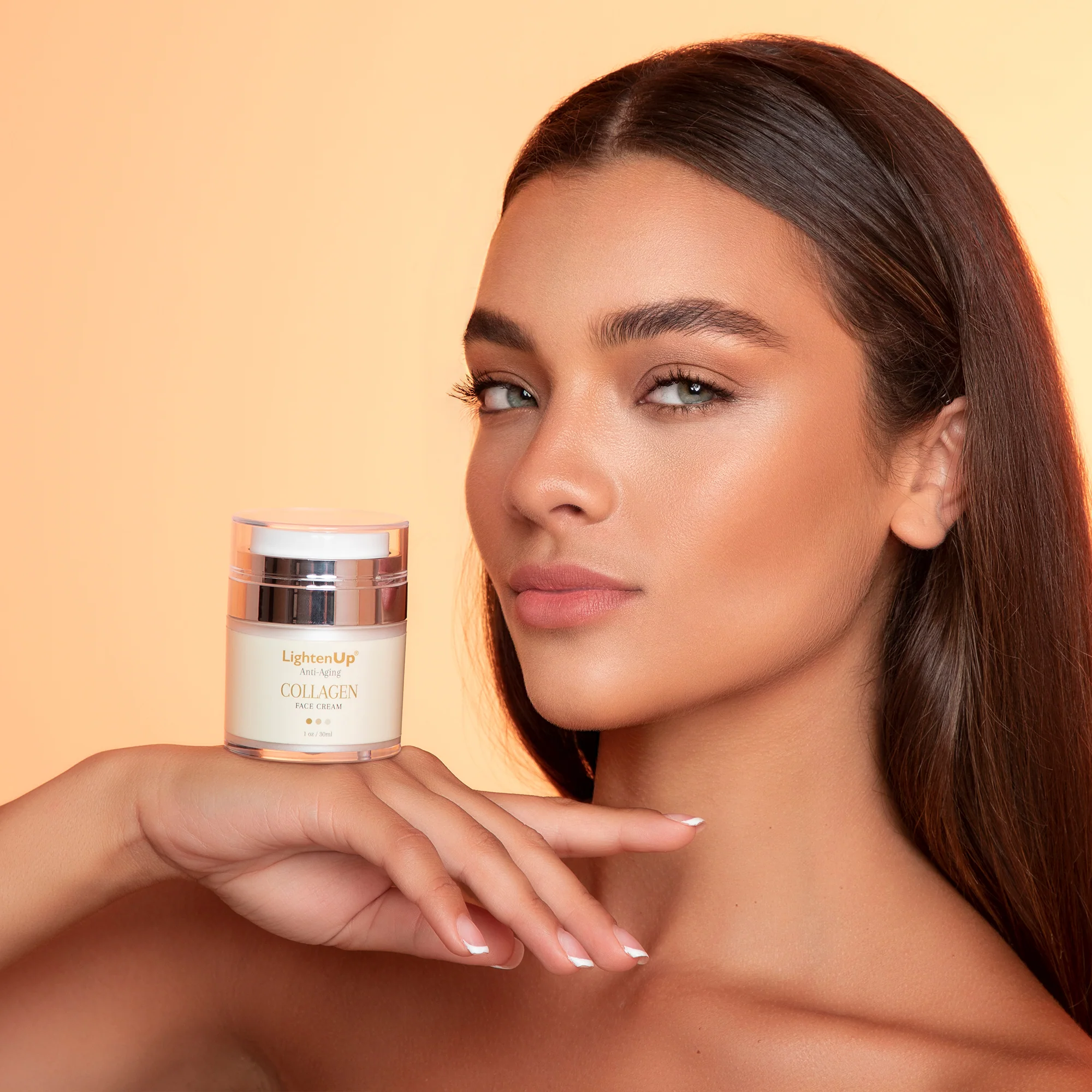 LightenUp Anti-Aging Collagen Face Cream 30ml / 1 fl oz - Image 9