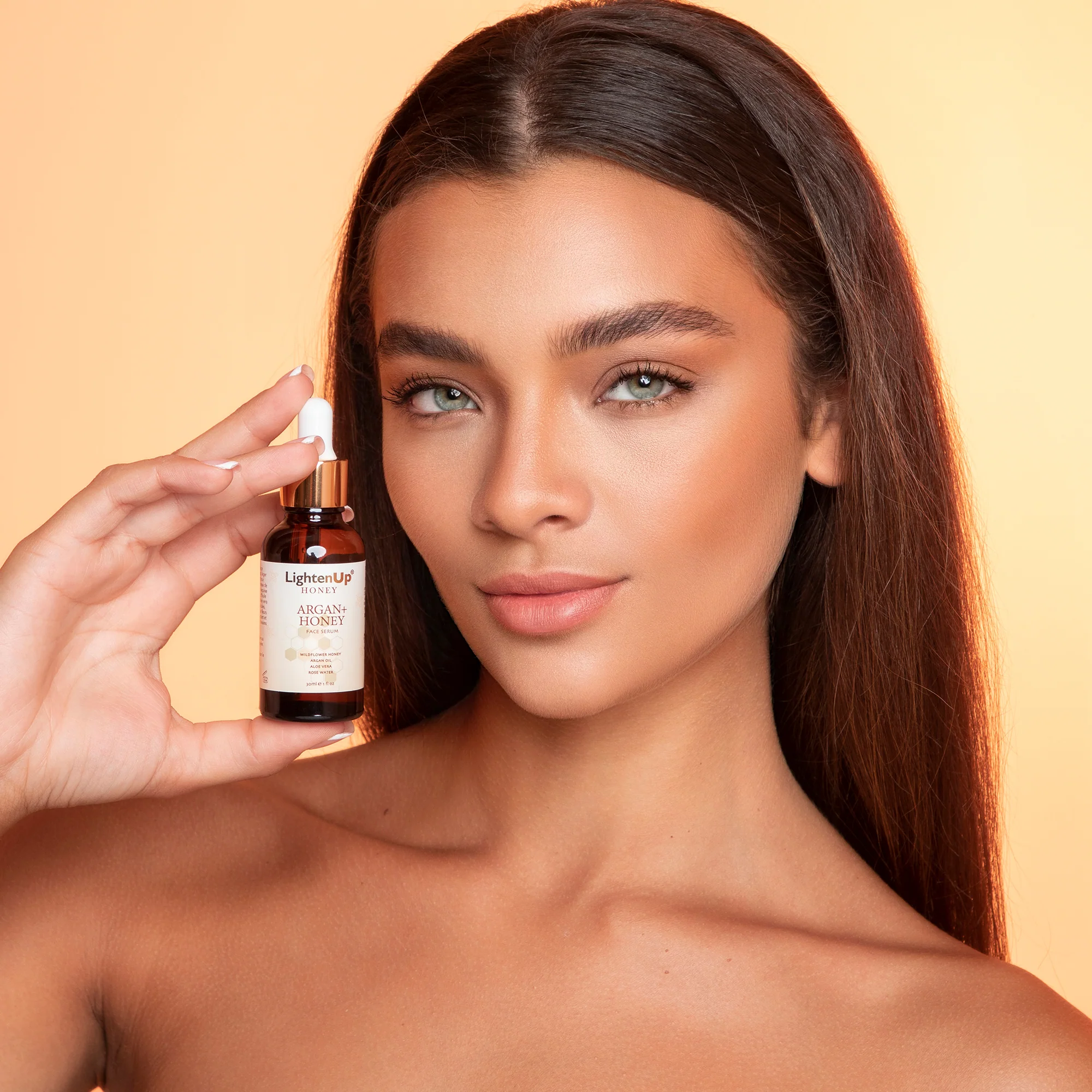 Lightenup Honey Argan + Honey Brightening Face Serum 30ml - Image 8