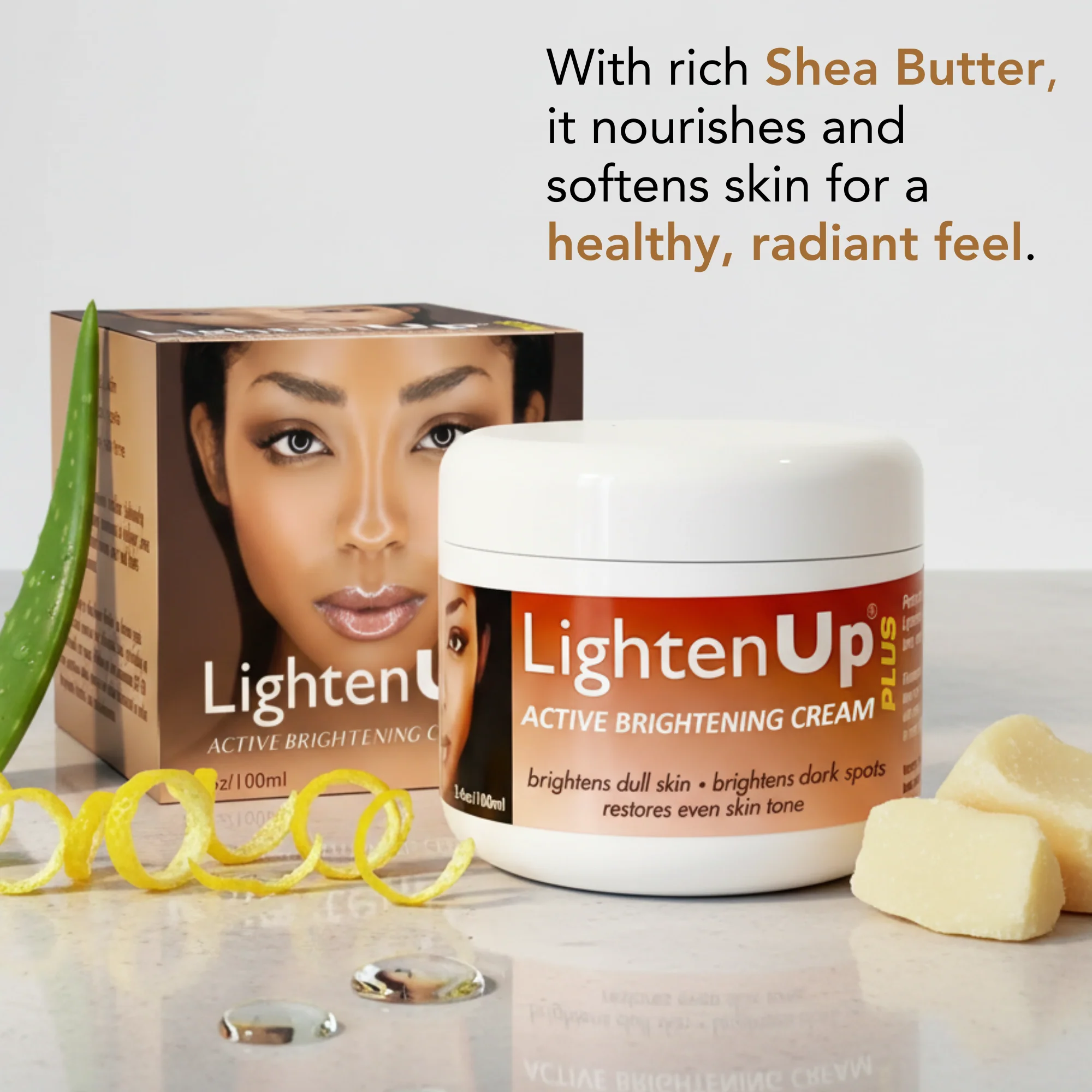 LightenUp Plus Active Brightening Cream 100ml / 3.4 oz - Image 6