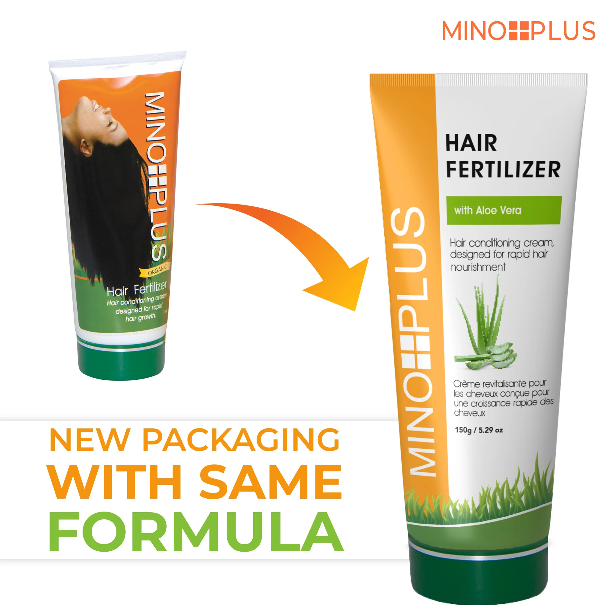 Minoplus Organic Hair Fertilizer with Camphor Oil - 150g / 5.29 oz - Image 7