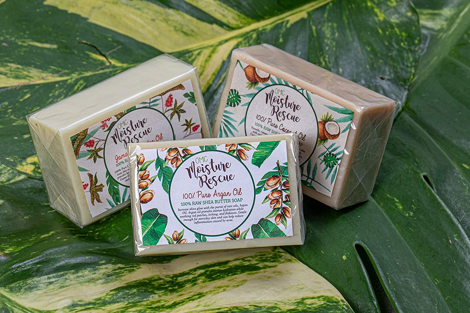 Moisture Rescue Shea Butter Soap with Argan Oil - Image 3