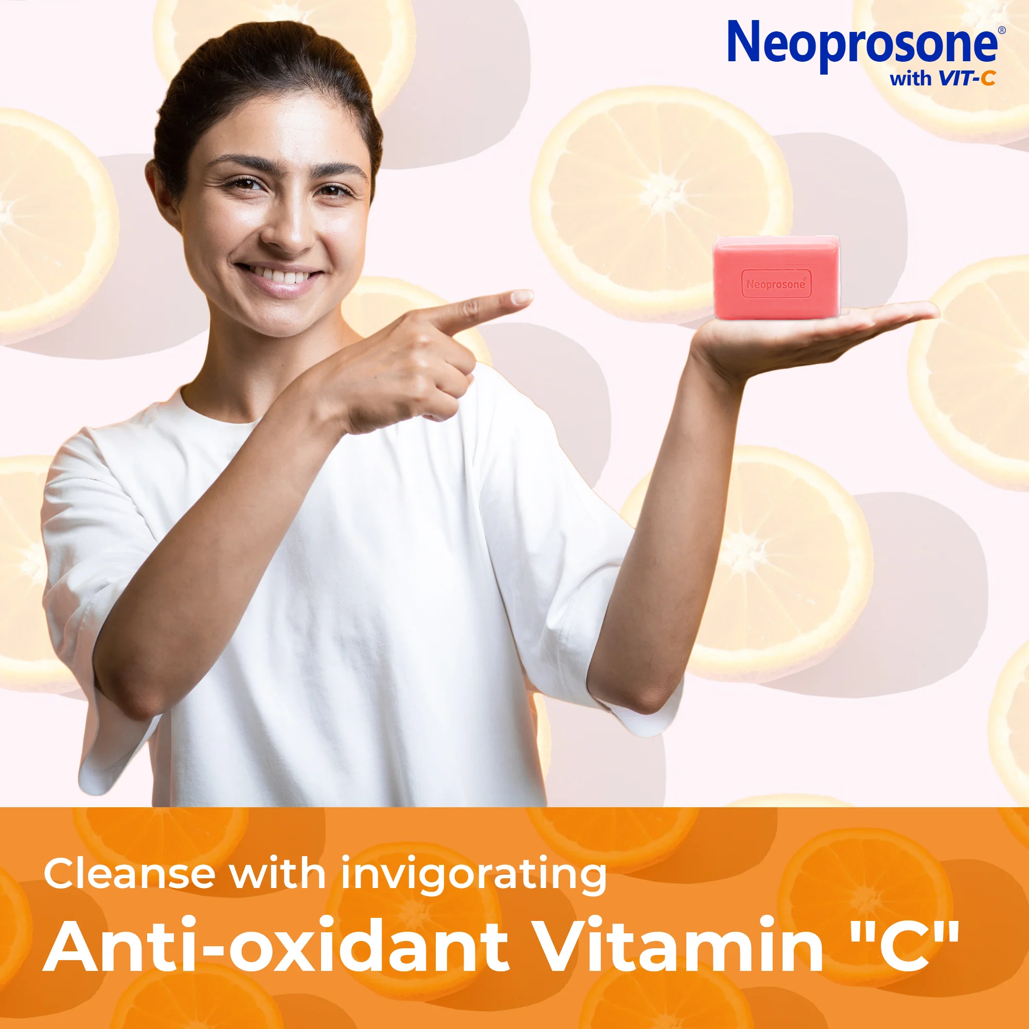 Neoprosone Beauty Soap Bar With Vitamin C 200g / 7.1 fl oz - Image 4
