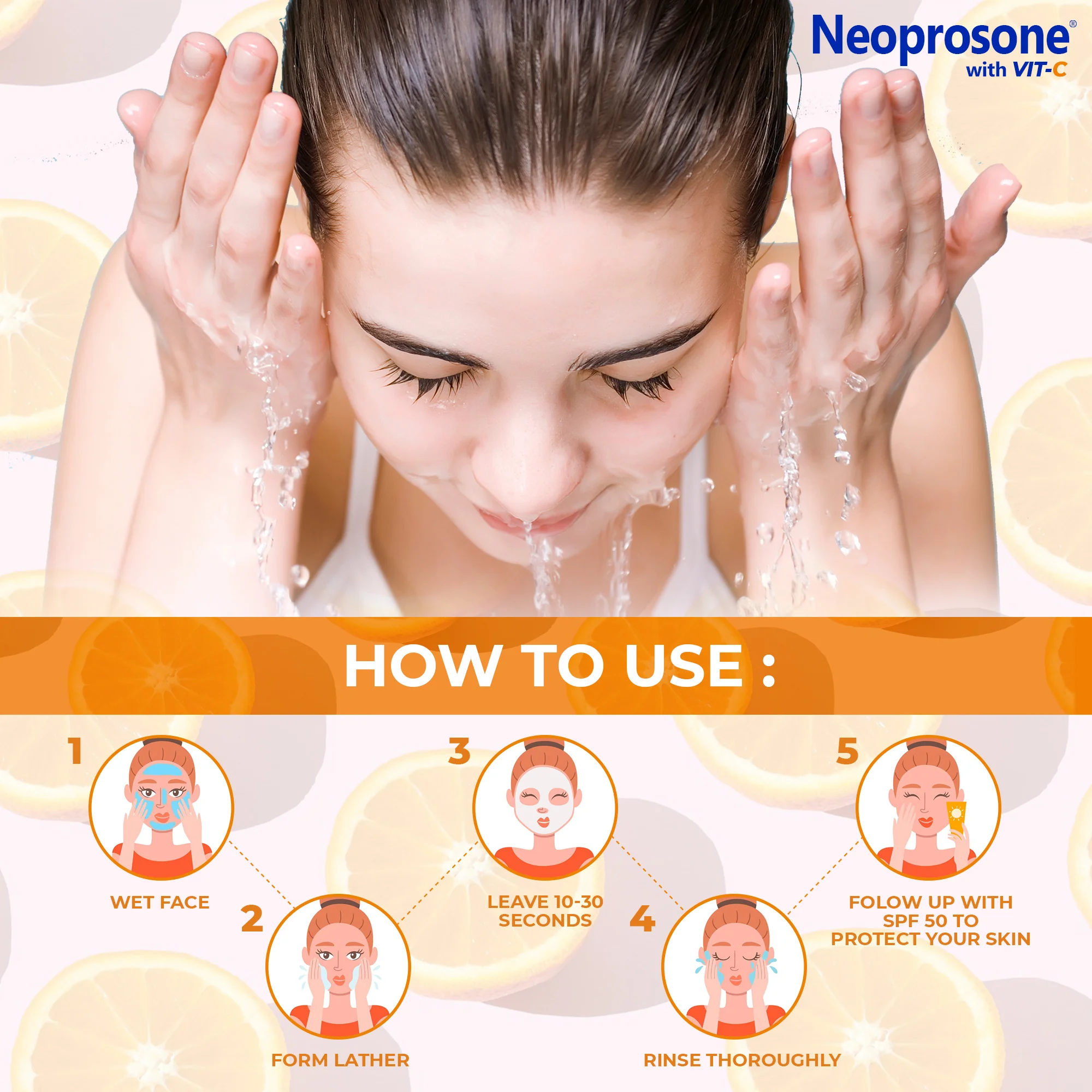 Neoprosone Beauty Soap Bar With Vitamin C 200g / 7.1 fl oz - Image 7