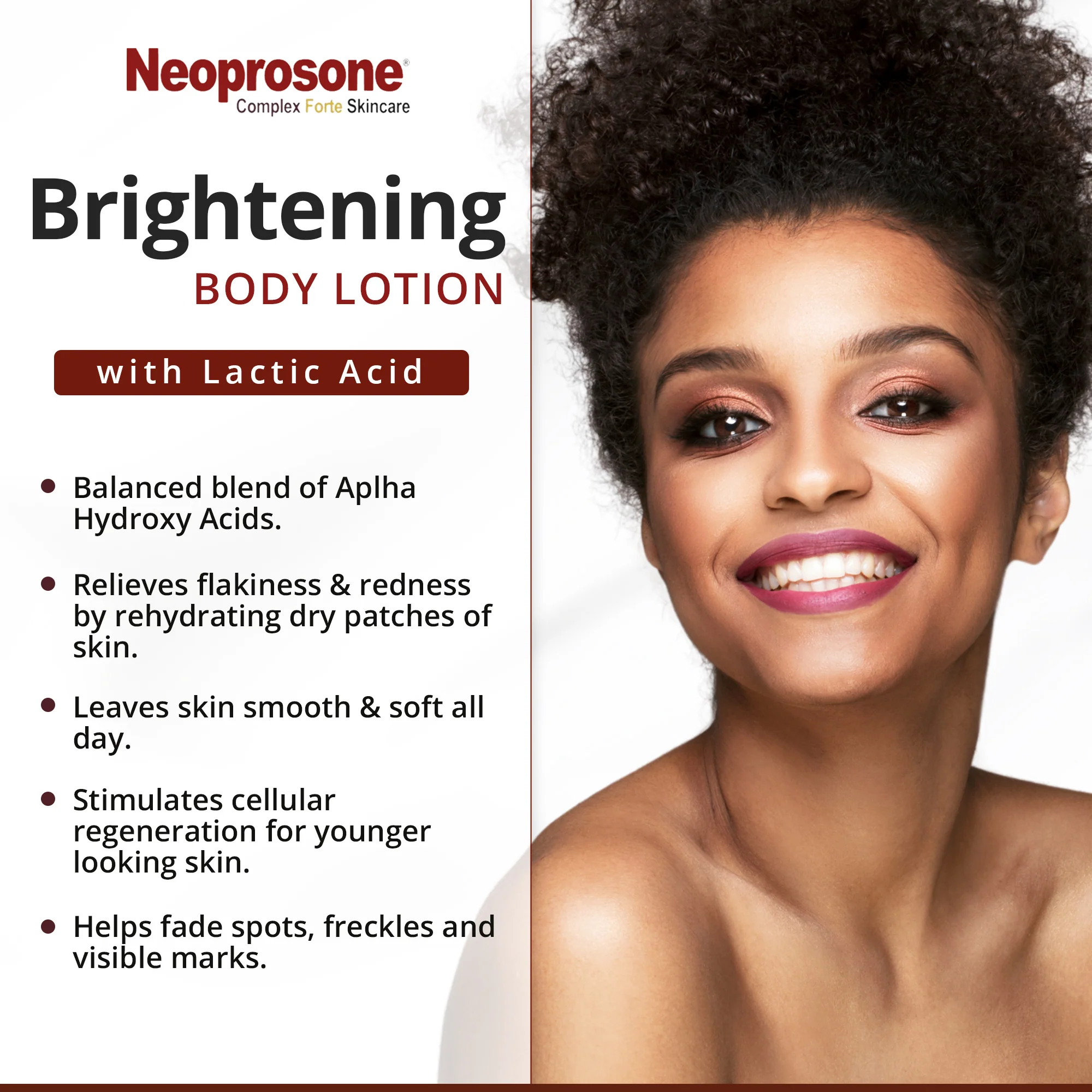 Neoprosone Brightening Moisturizer Body Lotion 500ml / 16.9 fl oz - Image 3