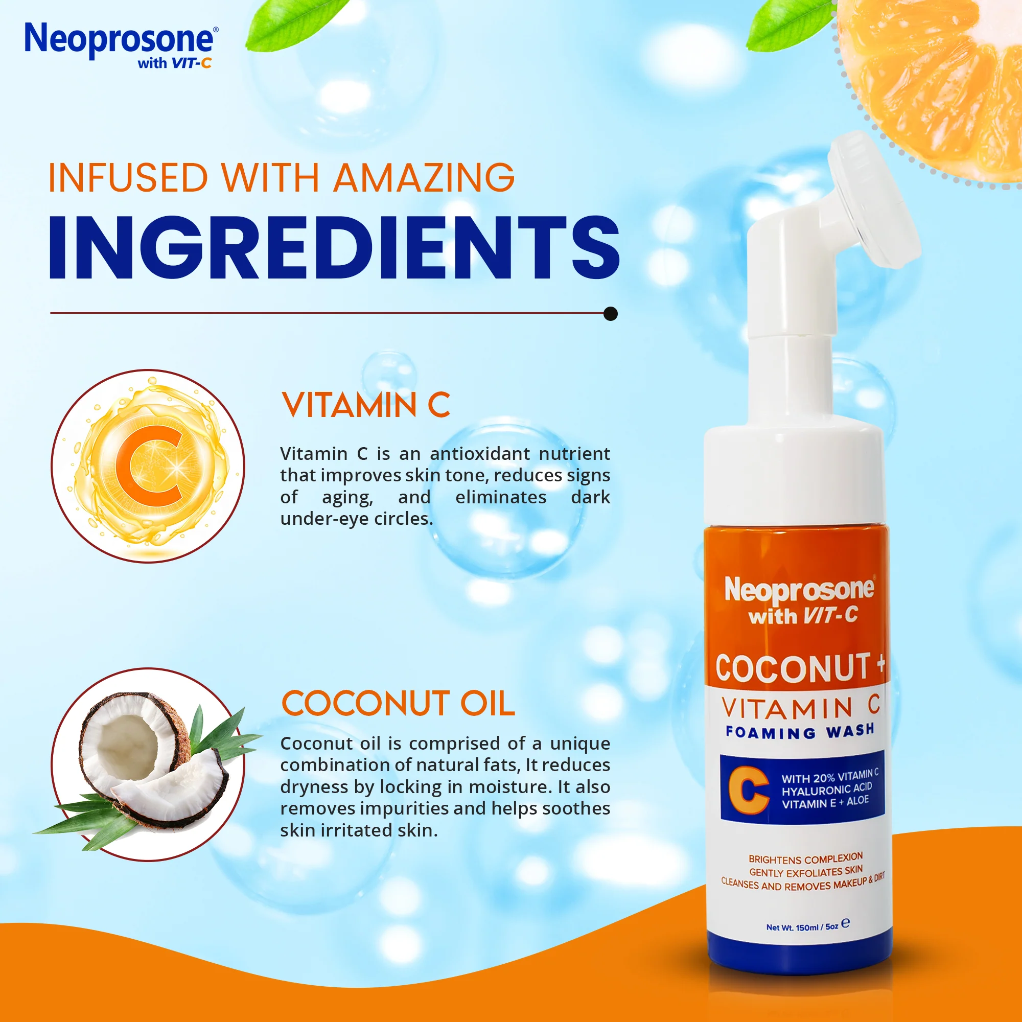 Neoprosone Dark Spot Corrector Gel Cream With Vitamin C 60ml / 2 fl oz - Image 4