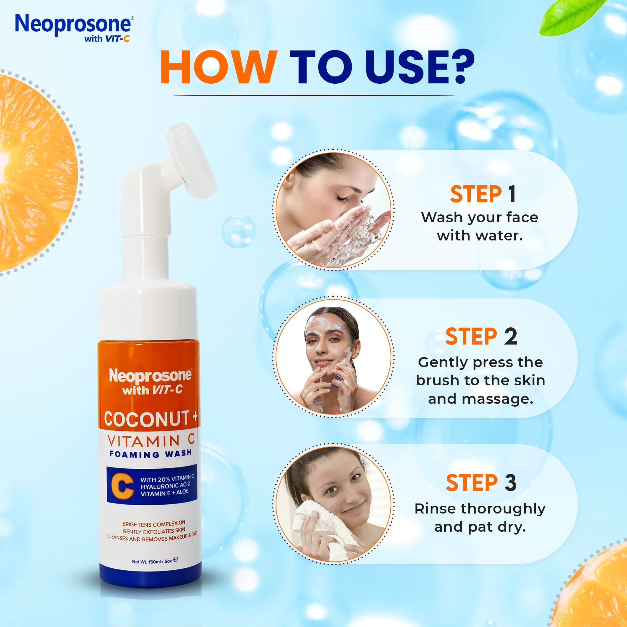 Neoprosone Dark Spot Corrector Gel Cream With Vitamin C 60ml / 2 fl oz - Image 7