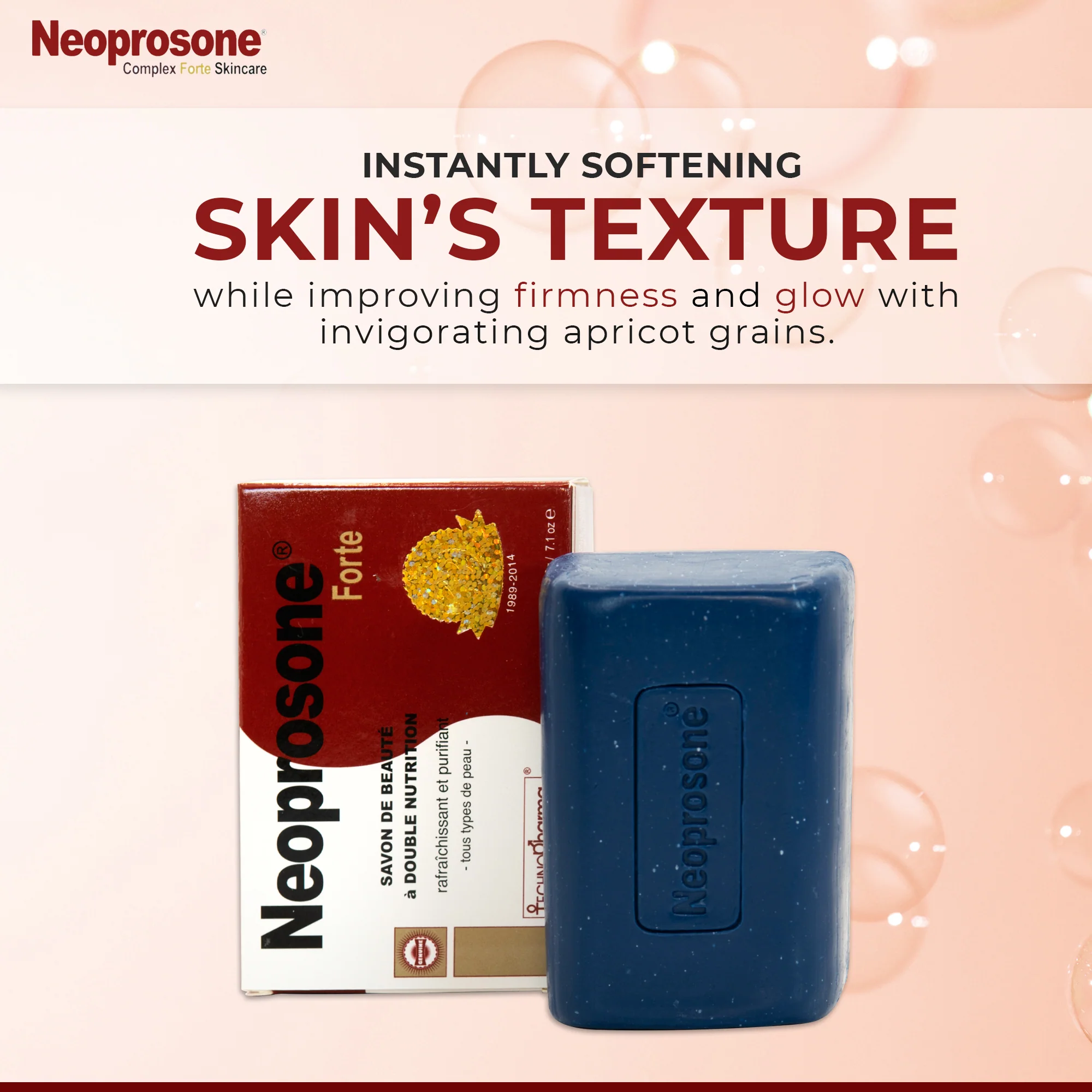 Neoprosone Exfoliating Soap Bar 200g / 7.1 fl oz - Image 2