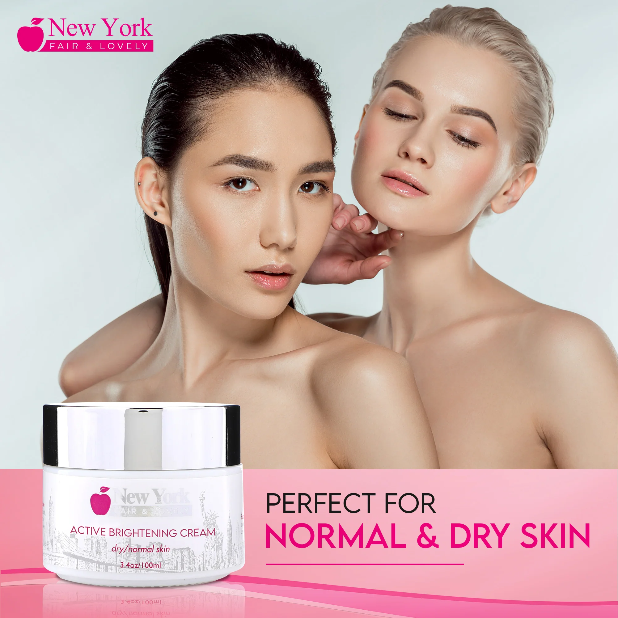 New York Fair & Lovely Active Brightening Cream 100ml / 3.4 fl oz - Image 4