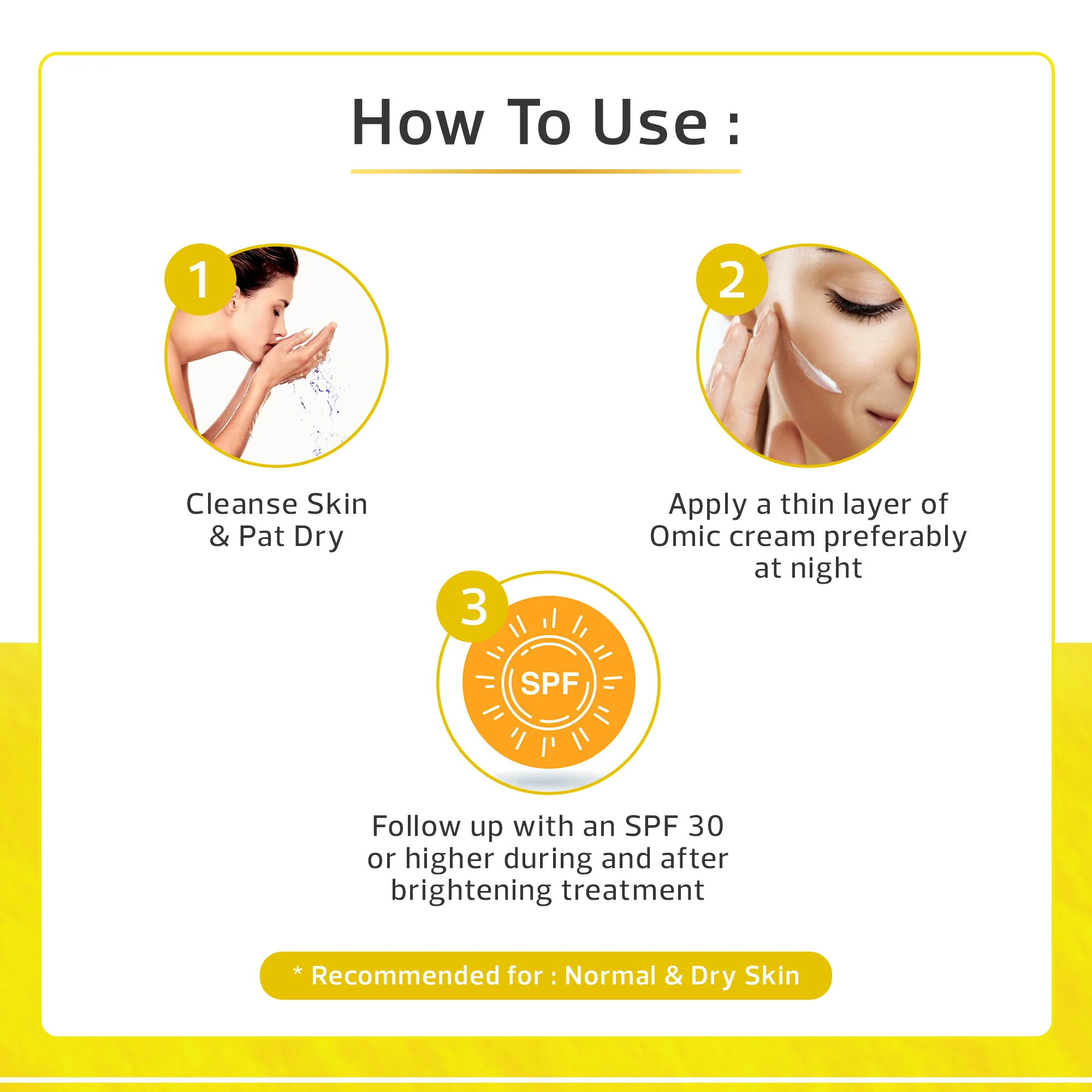 Omic Brightening Cream - 50g - Image 7