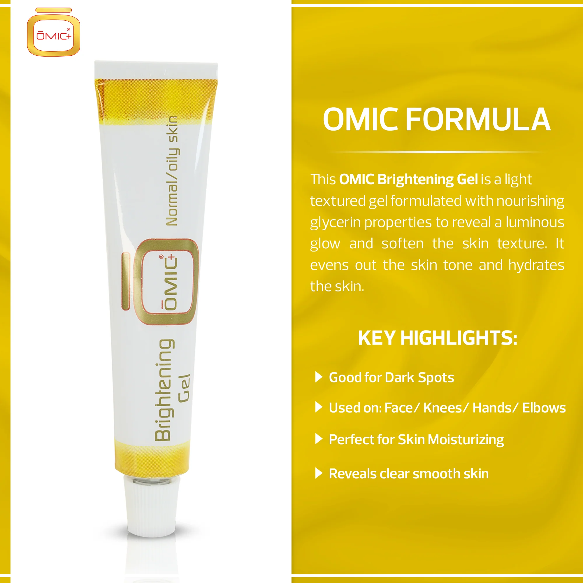OMIC Brightening Gel - 30g - Image 3