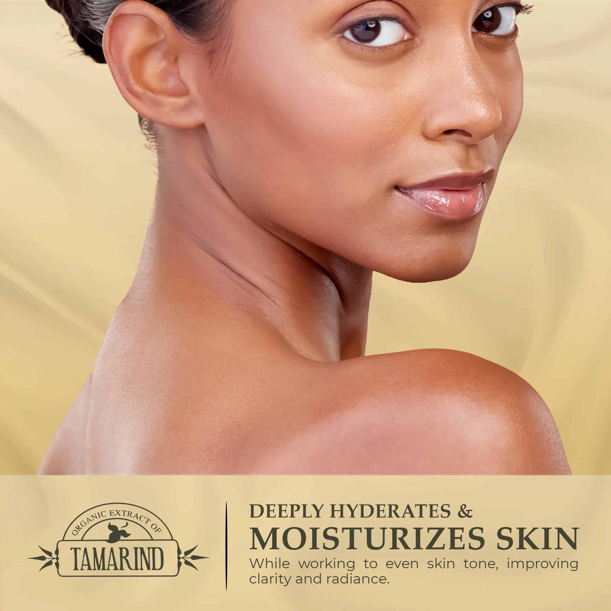 Organic Extract of Tamarind Brightening Body Lotion - 400ml - Image 4