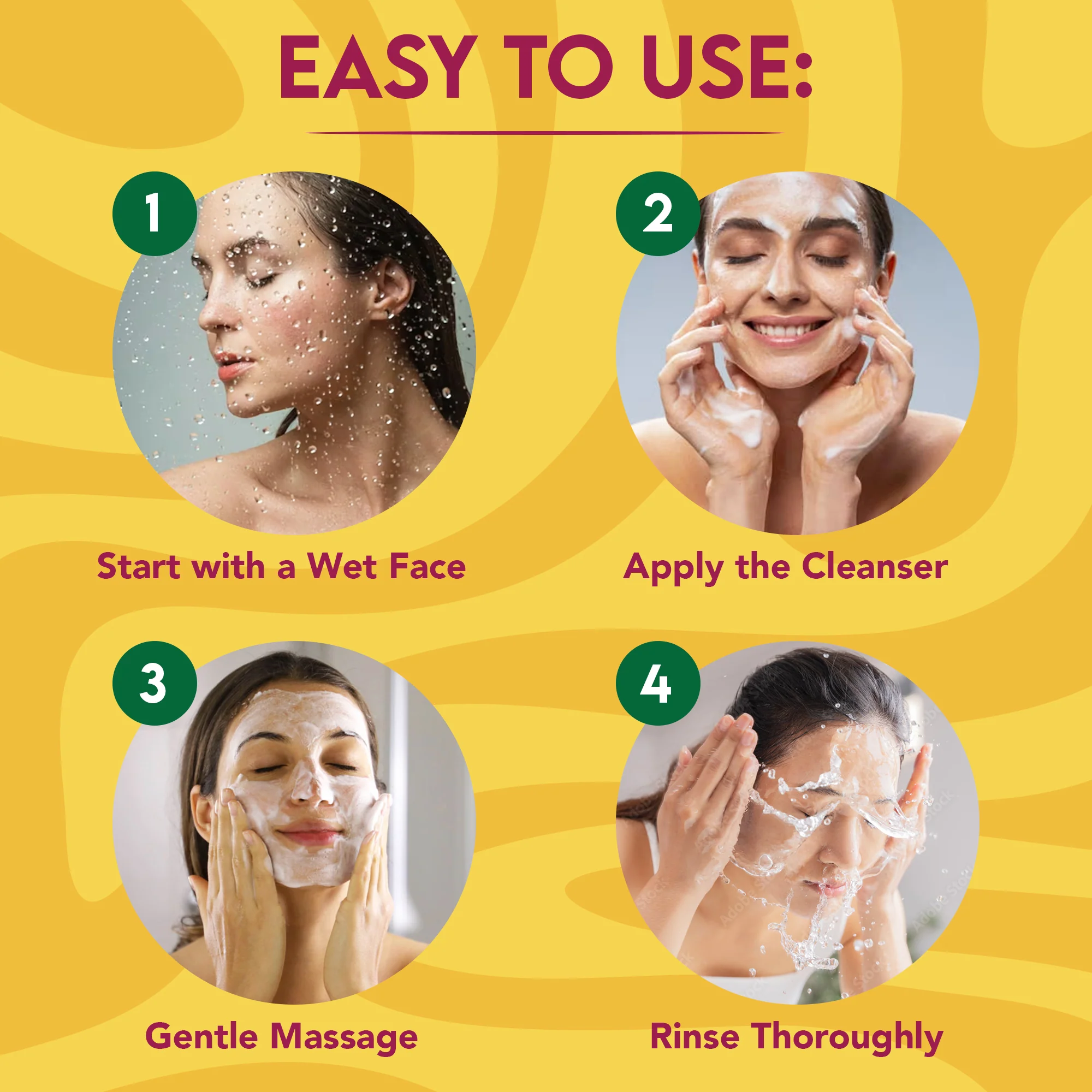 Organic Extract Turmeric Facial Cleanser 4 oz/118 ml - Image 6