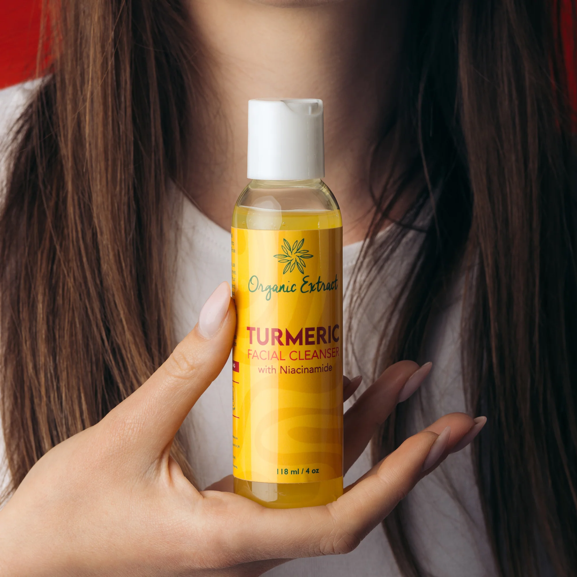 Organic Extract Turmeric Facial Cleanser 4 oz/118 ml - Image 9