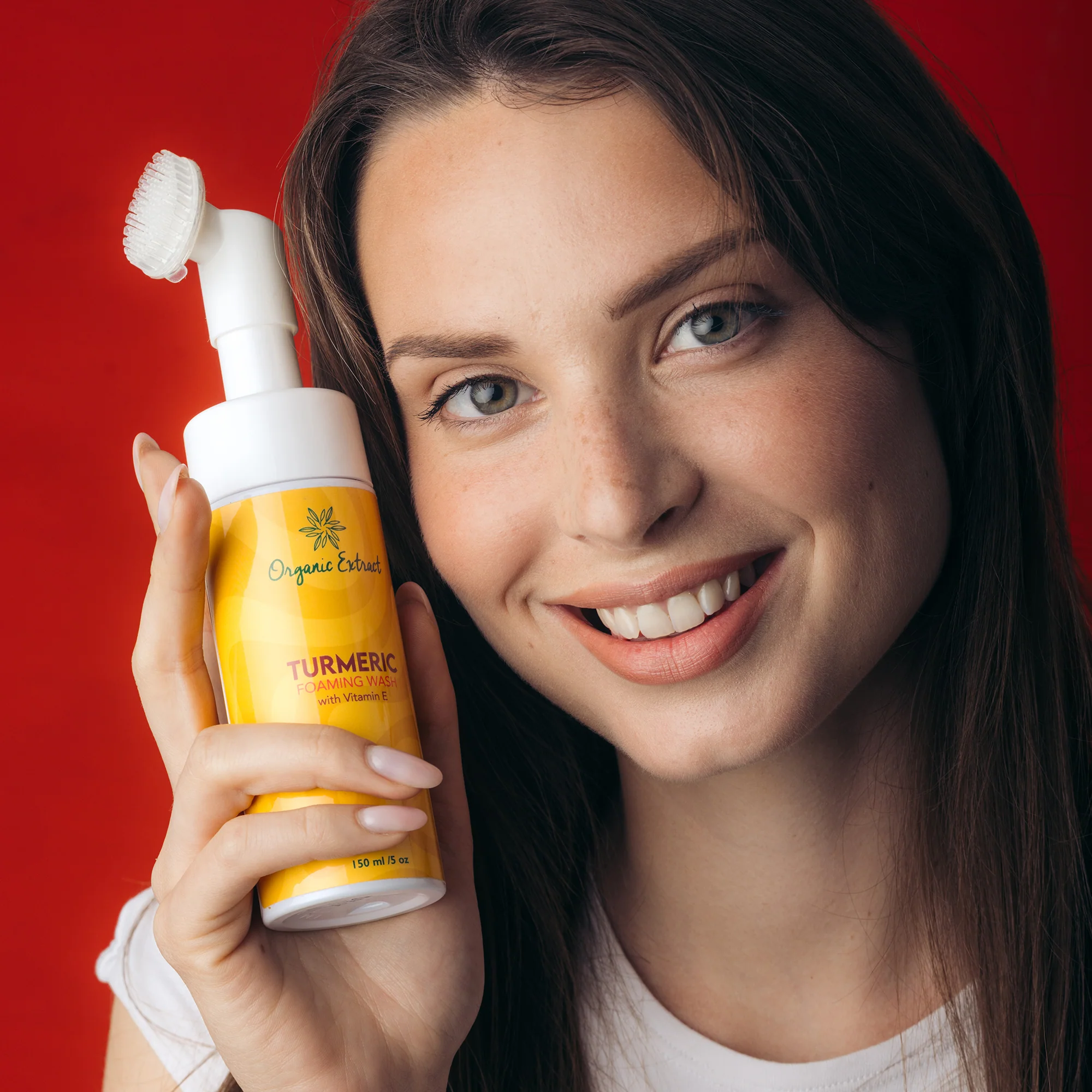 Organic Extract Turmeric Foaming Wash 5 oz/ 150ml - Image 11