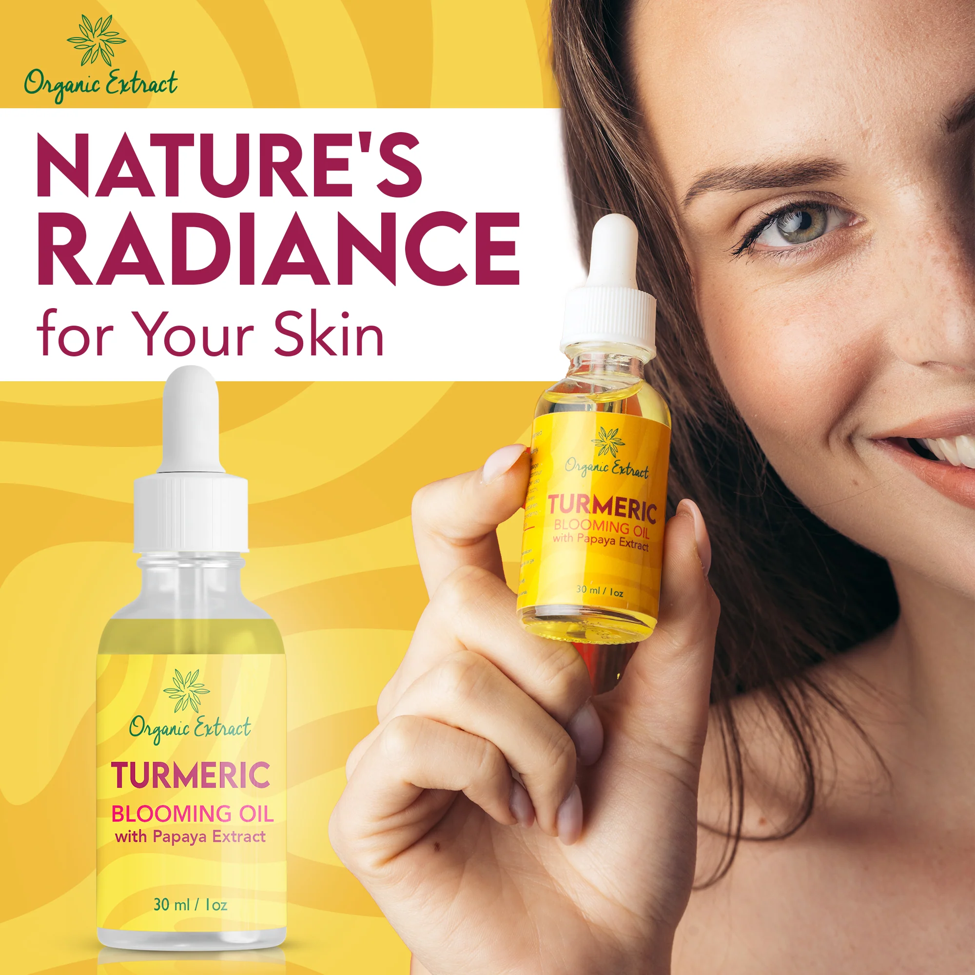 Organic Extract Turmeric Blooming Oil 1 oz/30 ml - Image 5