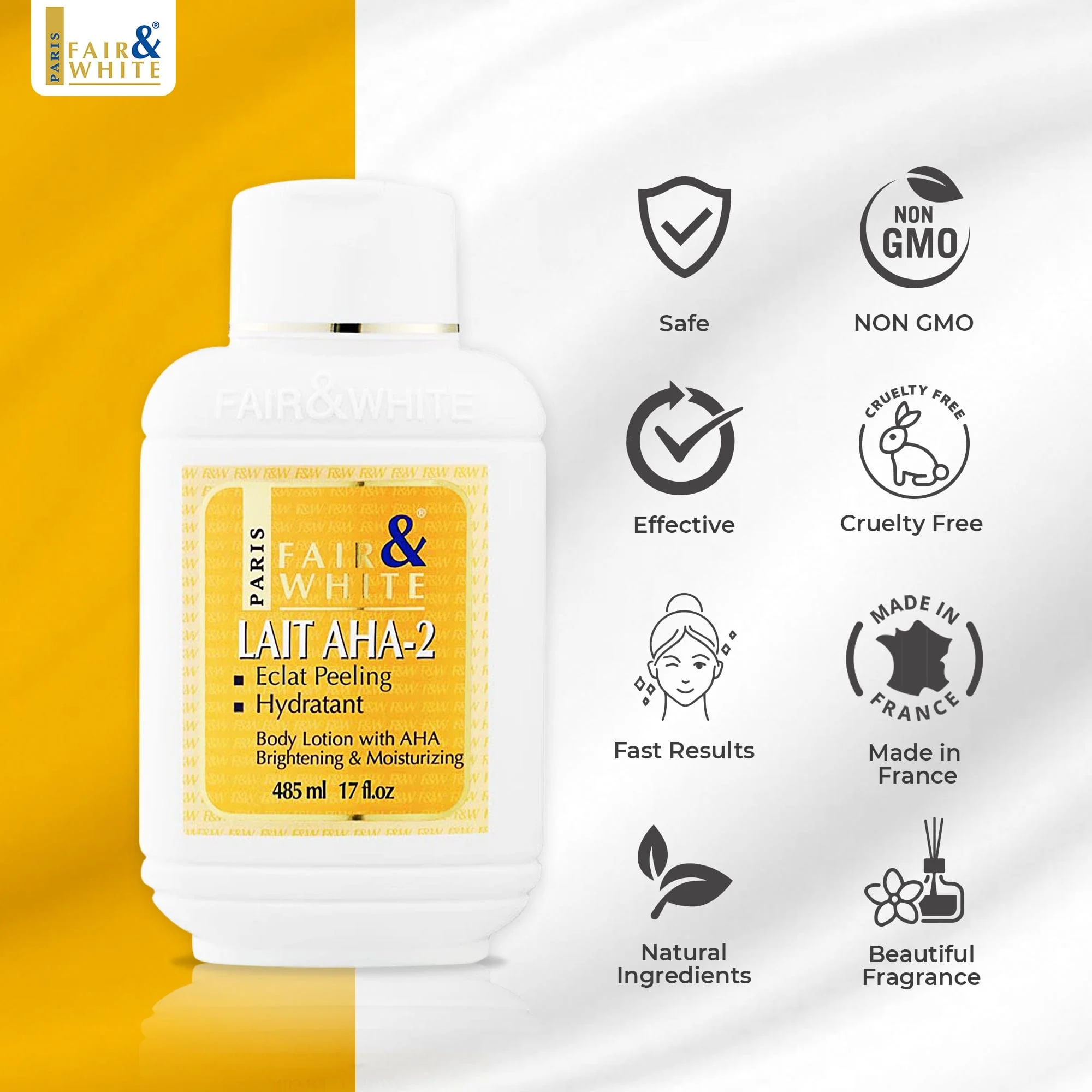 Original AHA-2 Brightening Body Lotion 485ml - Image 8