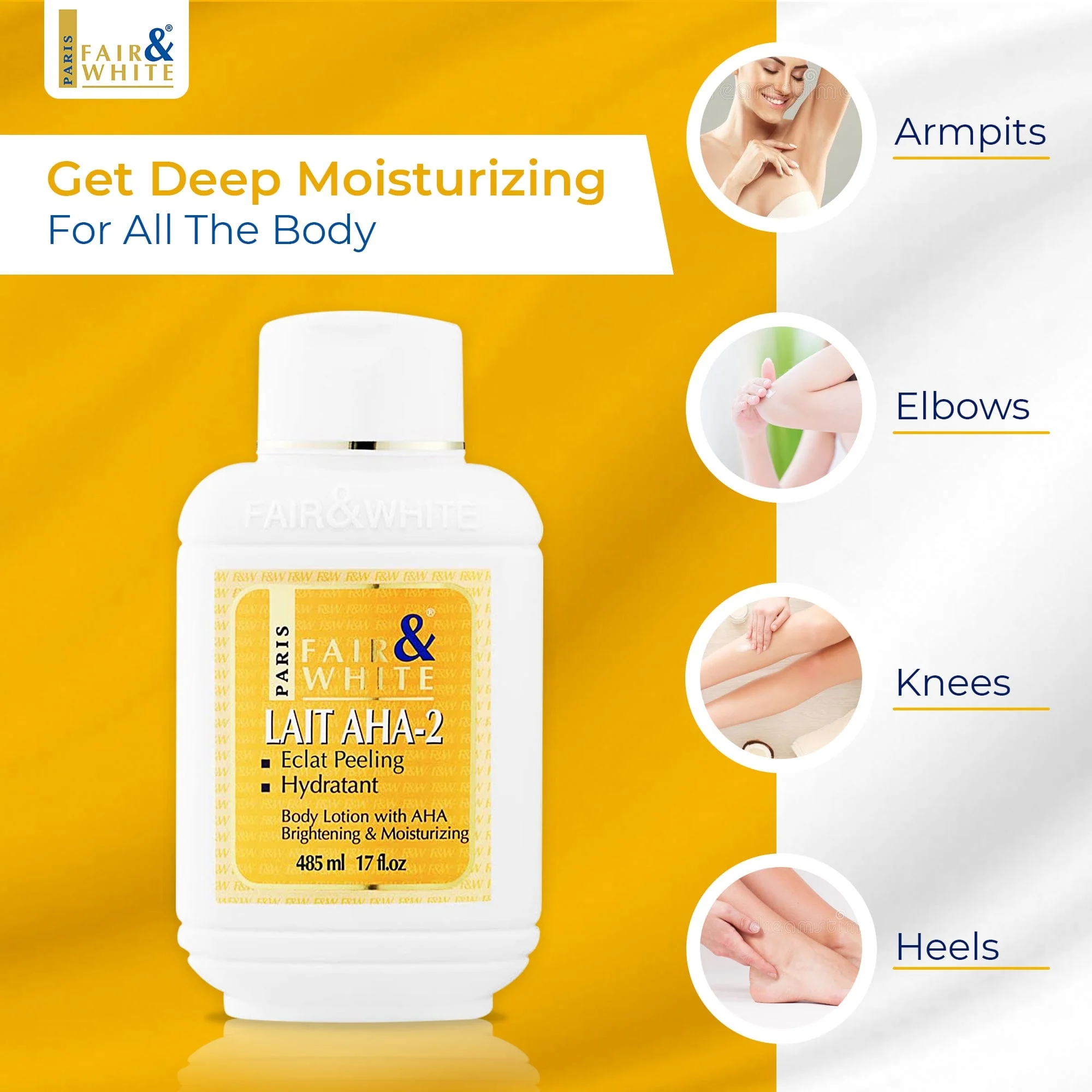 Original AHA-2 Brightening Body Lotion 485ml - Image 9