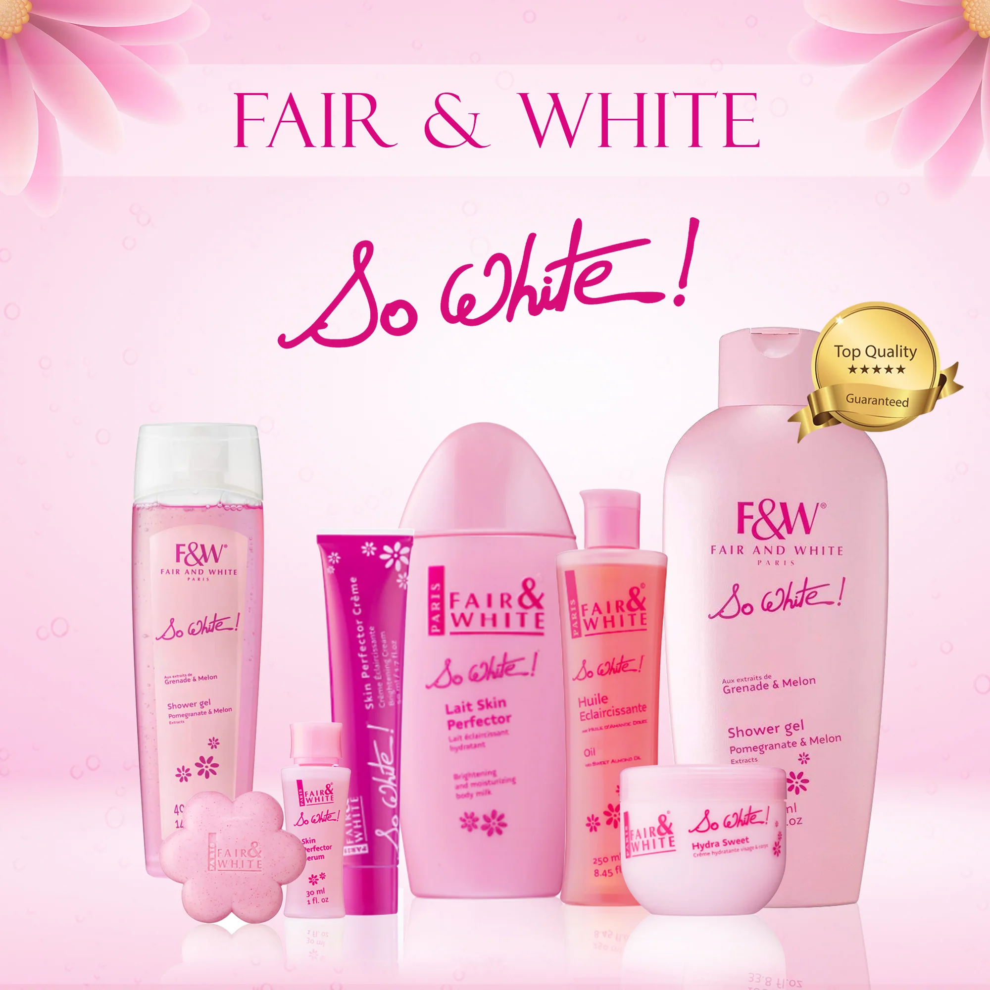 So White Brightening Shower Gel 1000ml - Image 5