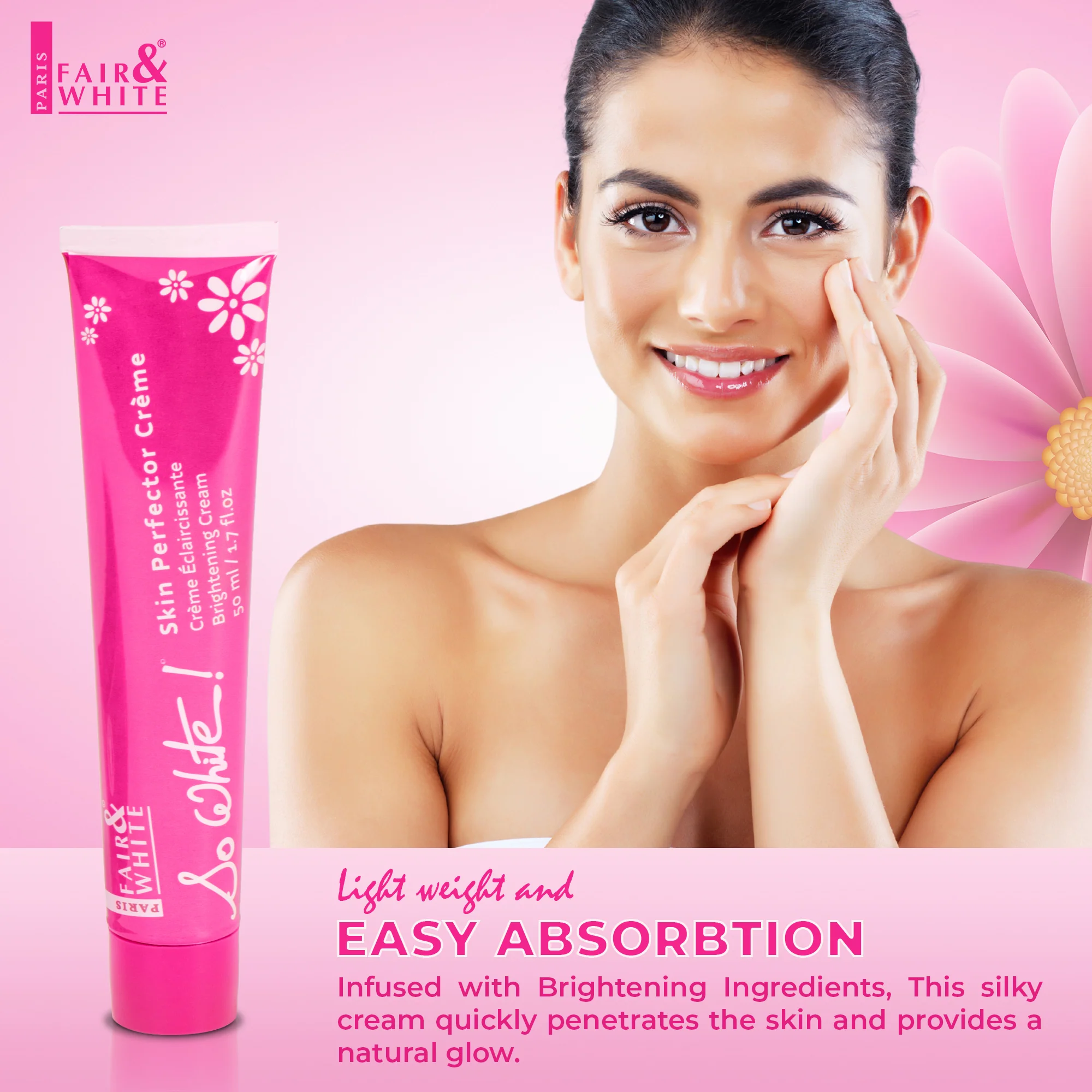 So White Skin Perfector Brightening Cream 50ml - Image 4