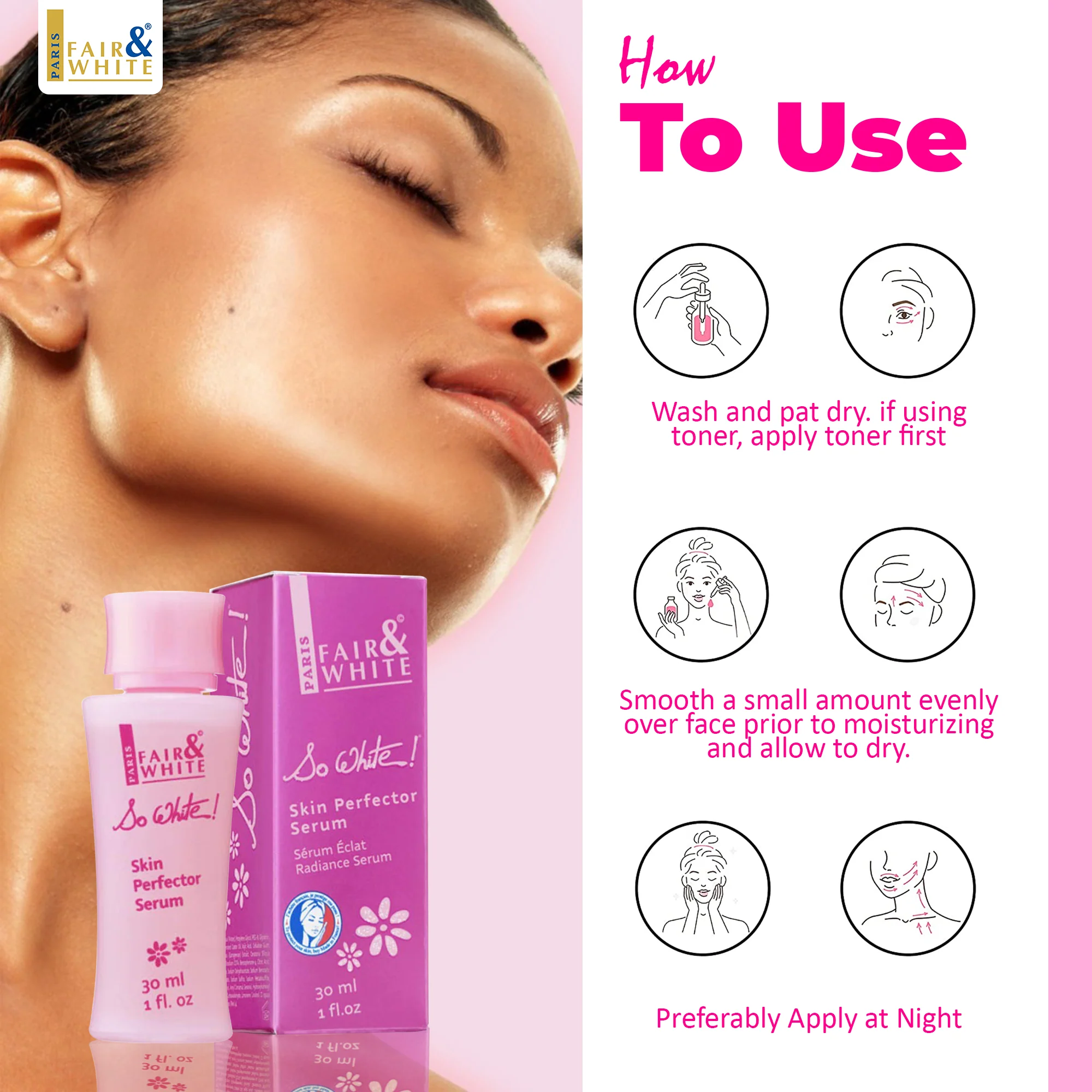 So White Skin Perfector Serum 30ml - Image 5