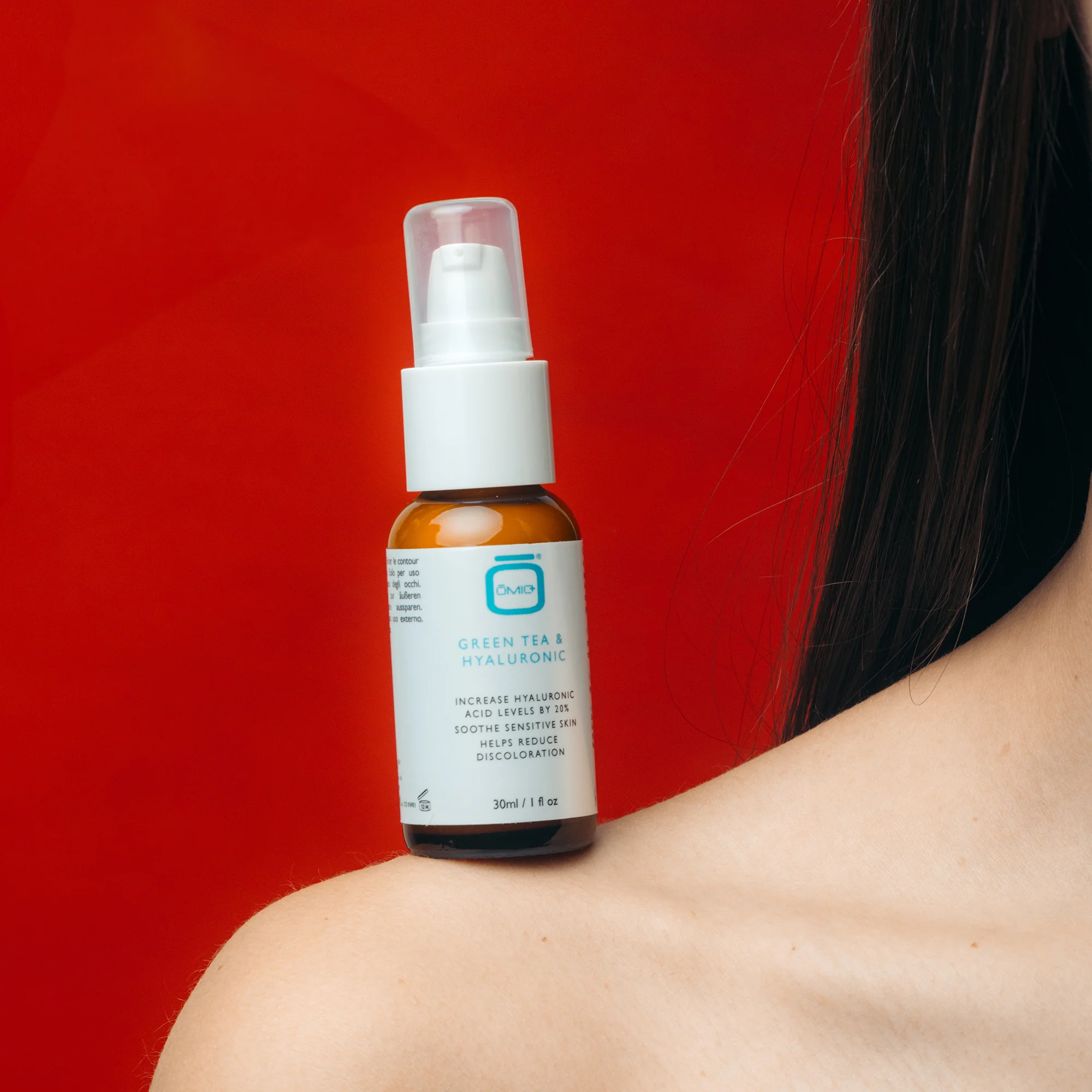 OMIC+ Green Tea & Hyaluronic Serum - 30ml / 1 Fl Oz - Image 10